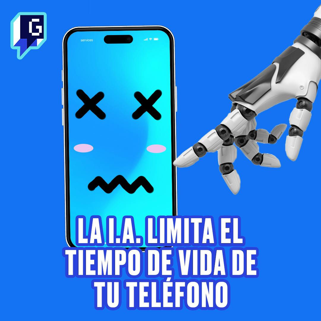 La I.A. limita el tiempo de vida de tu teléfono