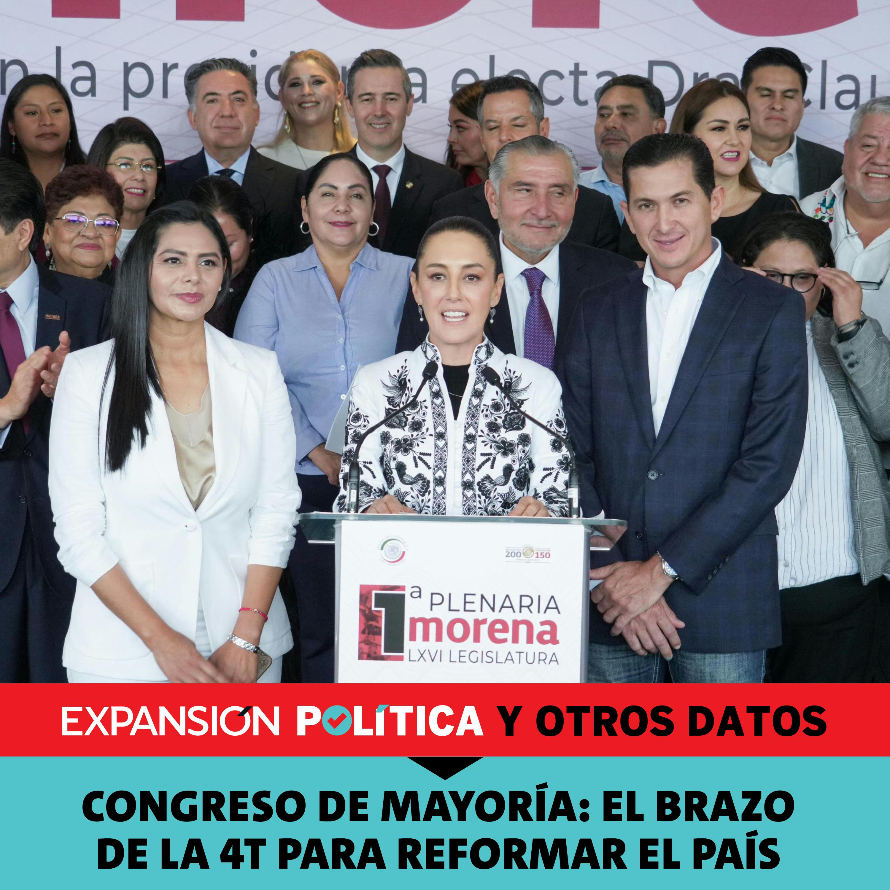 Congreso de mayoría: el brazo de la 4T para reformar el país | Episodio 170 episode artwork