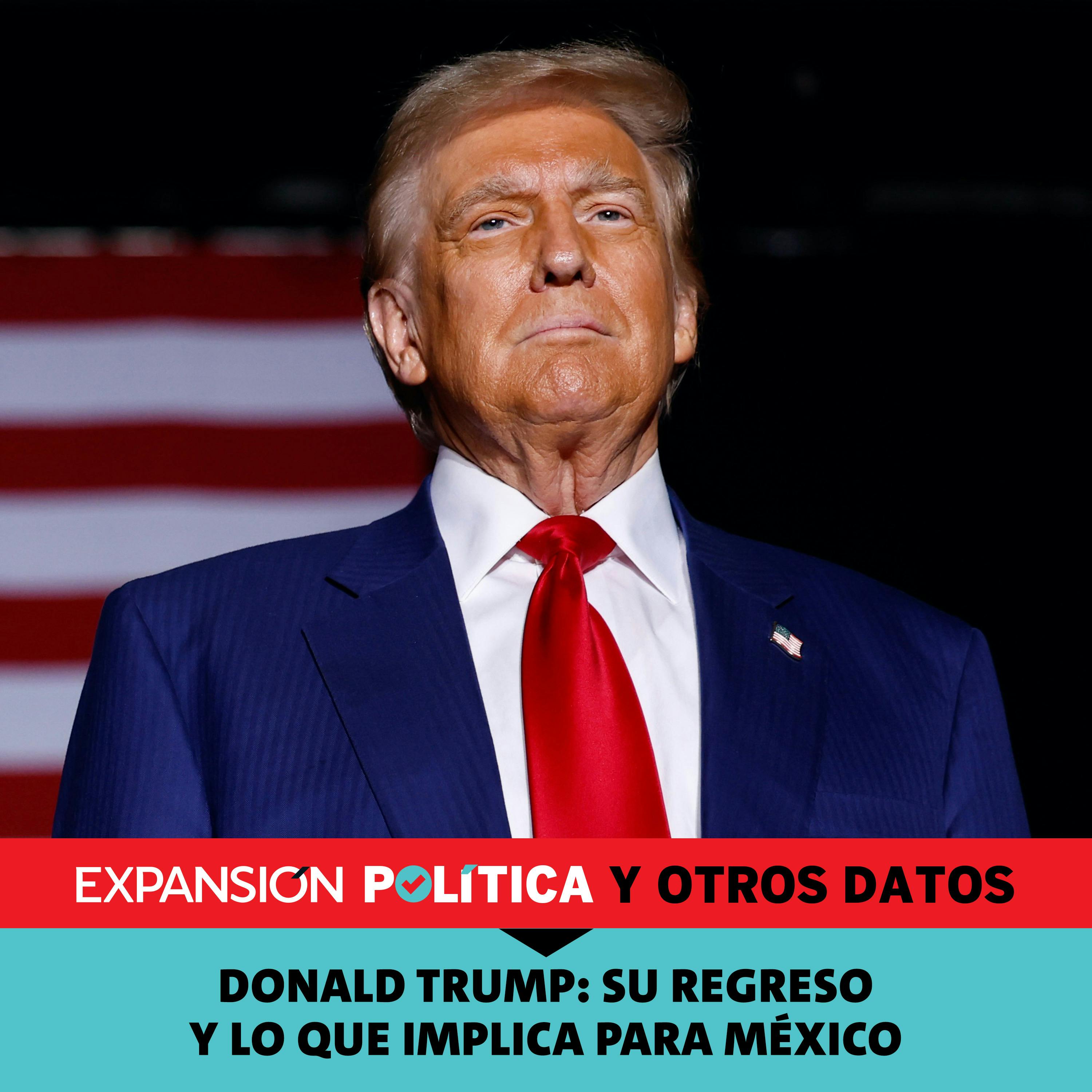 Donald Trump: su regreso y lo que implica para México | Episodio 180 episode artwork