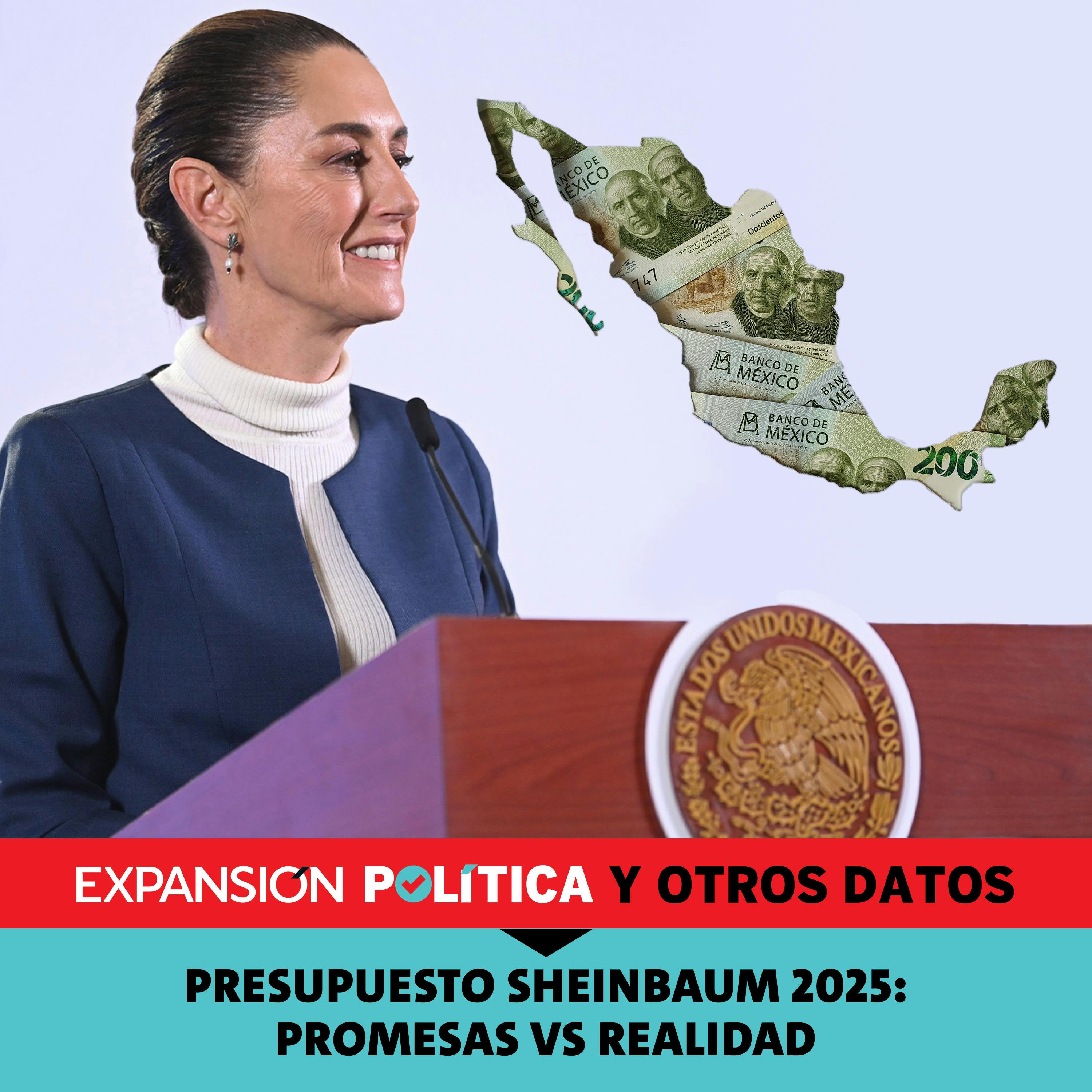 Presupuesto Sheinbaum 2025: Promesas vs. realidad | Episodio 182 episode artwork