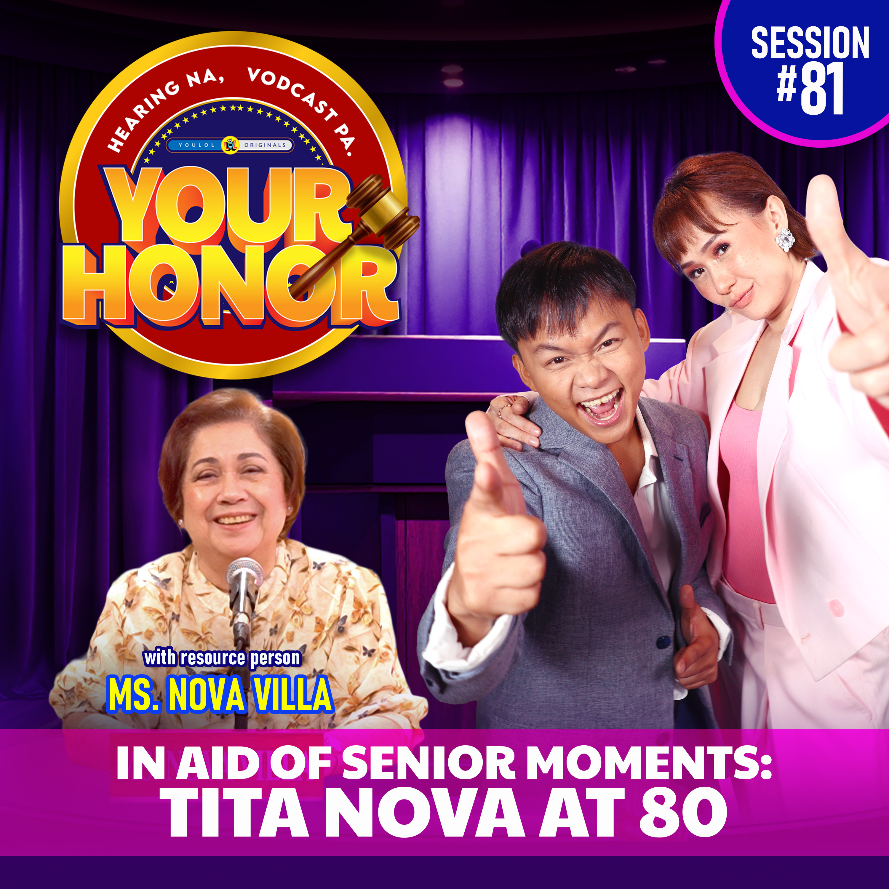 EP 81: In Aid of Senior Moments: Tita Nova at 80.