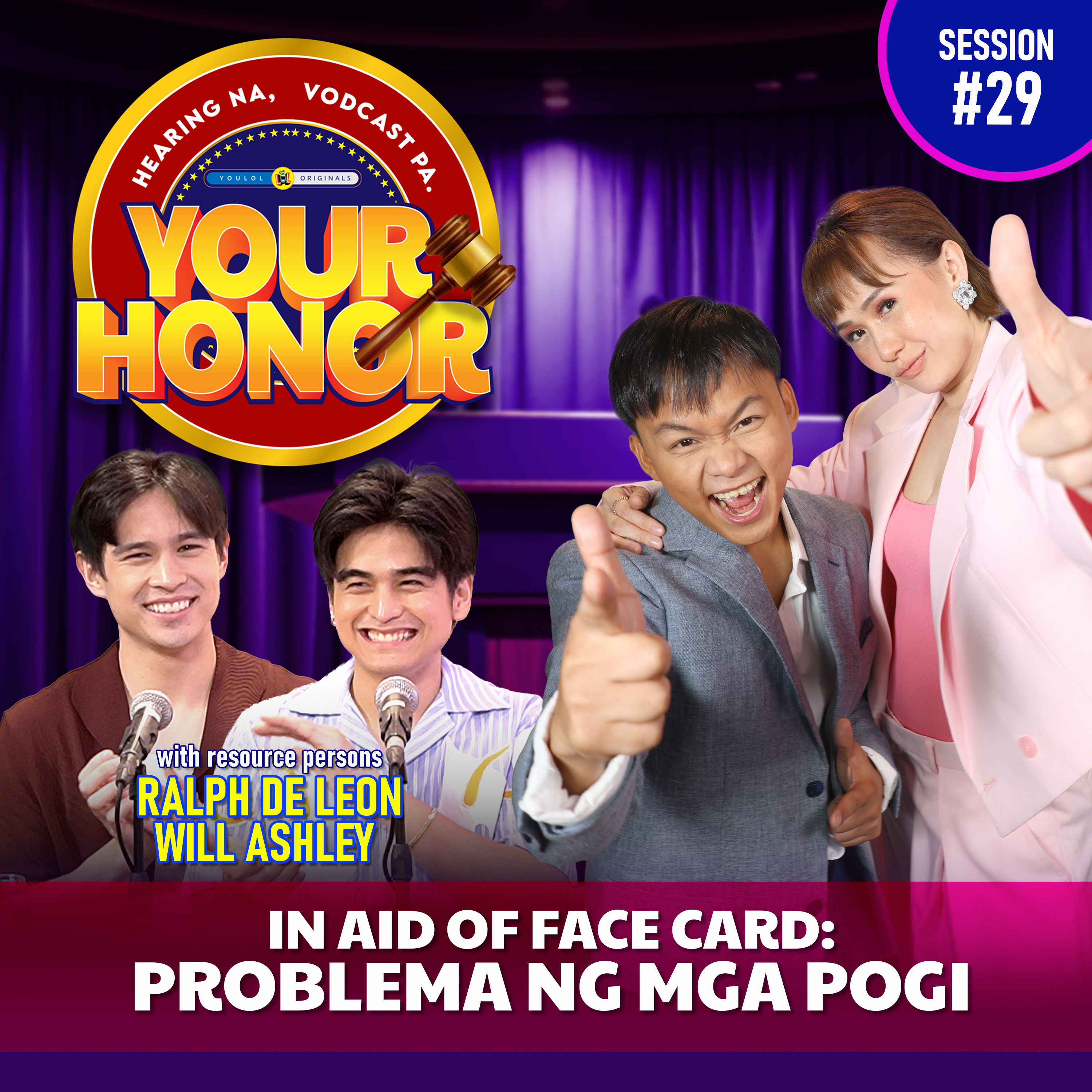 EP 29: In Aid of Face Card - Problema ng mga Pogi episode artwork