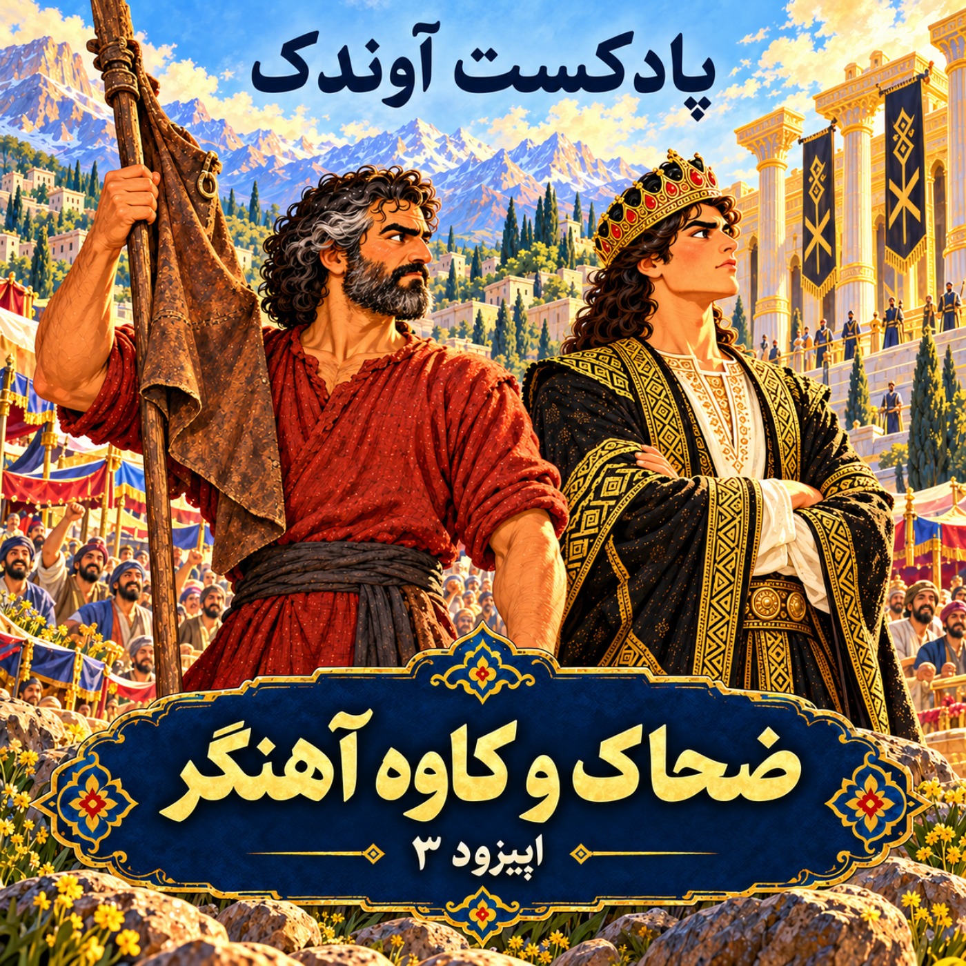 کاور سوم | ضحاک و کاوهی آهنگر | شاهنامه برای کودکان