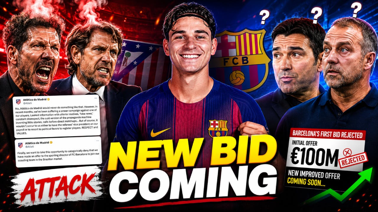 🚨Barcelona PREPARING OVER €120m Second Bid For Julian Alvarez 💣| Atletico Madrid STRIKE Online 🤯⚠️