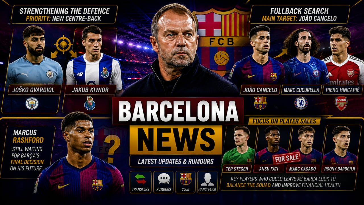 Flick WANTS New CB💣| Deco IN TALKS For Cucurella🚨| Rashford Signing HOPE🙏| Player Sale PRIORITY⛔