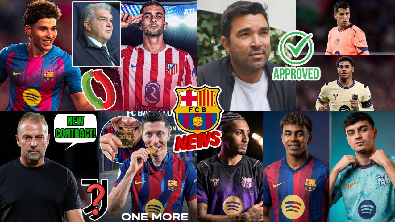 Striker Summer PLAN💣| Deco To KEEP Cancelo & Rashford🚨| Lewy Future DECISION🧨| New KITS Leaked💥