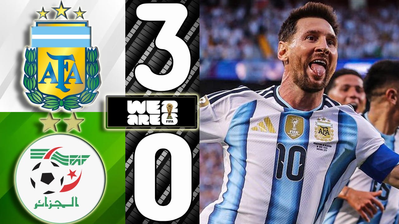🎥 Argentina vs. Algeria [3-0] - Match Review (FIFA World Cup 2026)