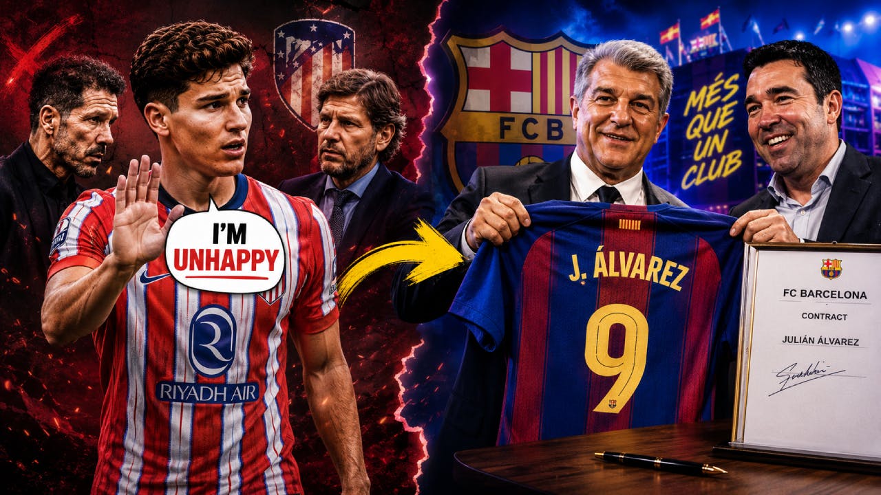 🚨Julian Alvarez VERY ANGRY At Atletico Madrid & Wants OUT💥| Barcelona PLANNING Next Move💣