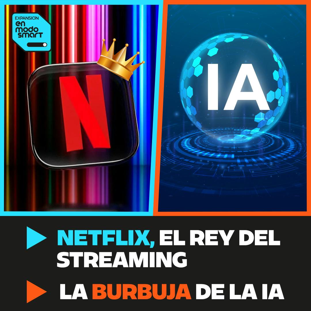 NETFLIX quiere ser el rey del STREAMING y ¿hay una BURBUJA en la IA? (Ep. 1) | En Modo Smart episode artwork