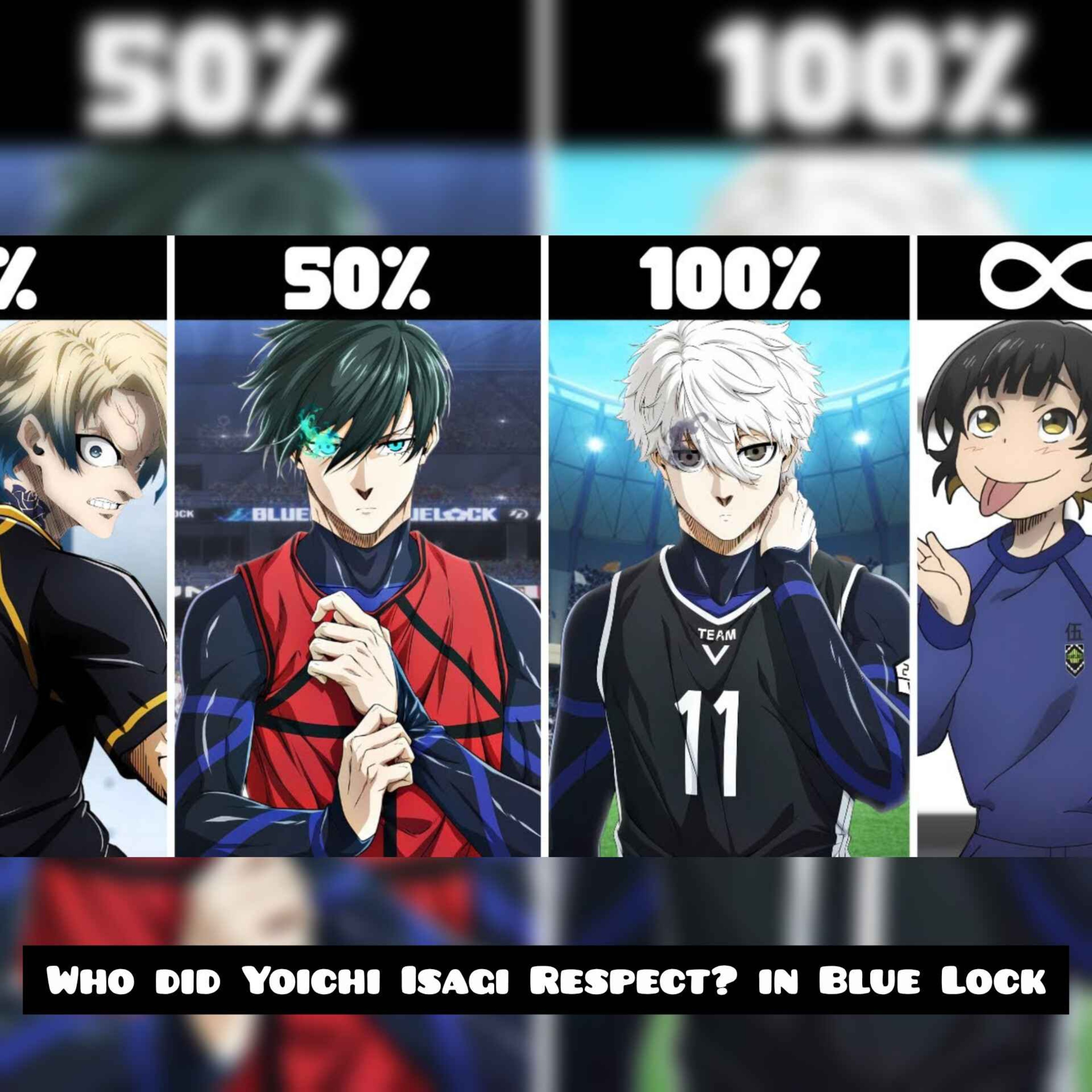 Who did Yoichi Isagi Respect? in Blue Lock