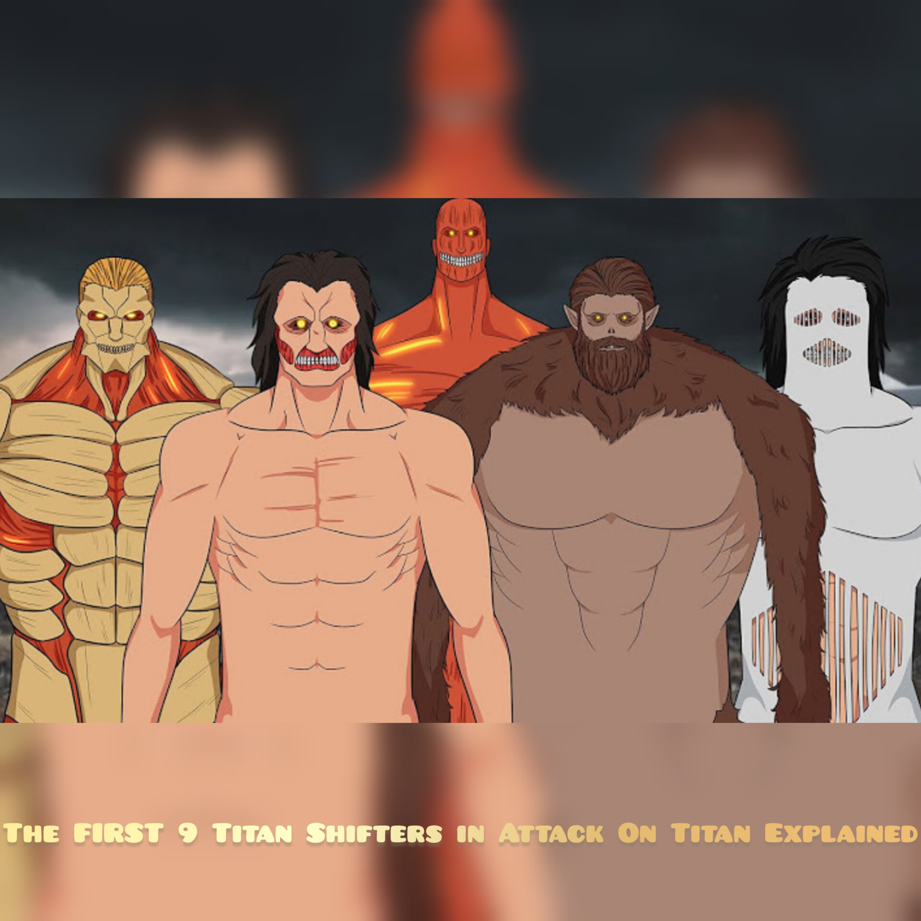 The FIRST 9 Titan Shifters in Attack On Titan Explained (Chapter 122)