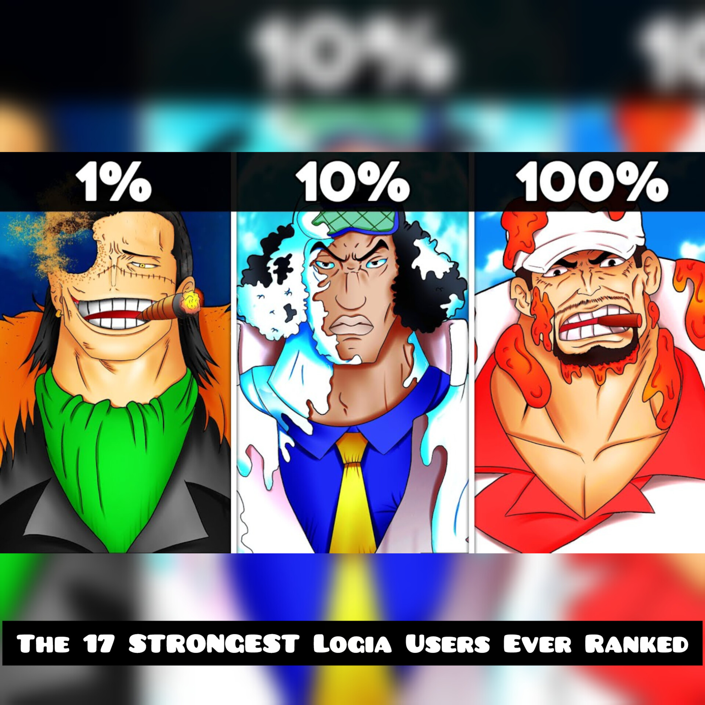 The 17 STRONGEST Logia Users Ever Ranked