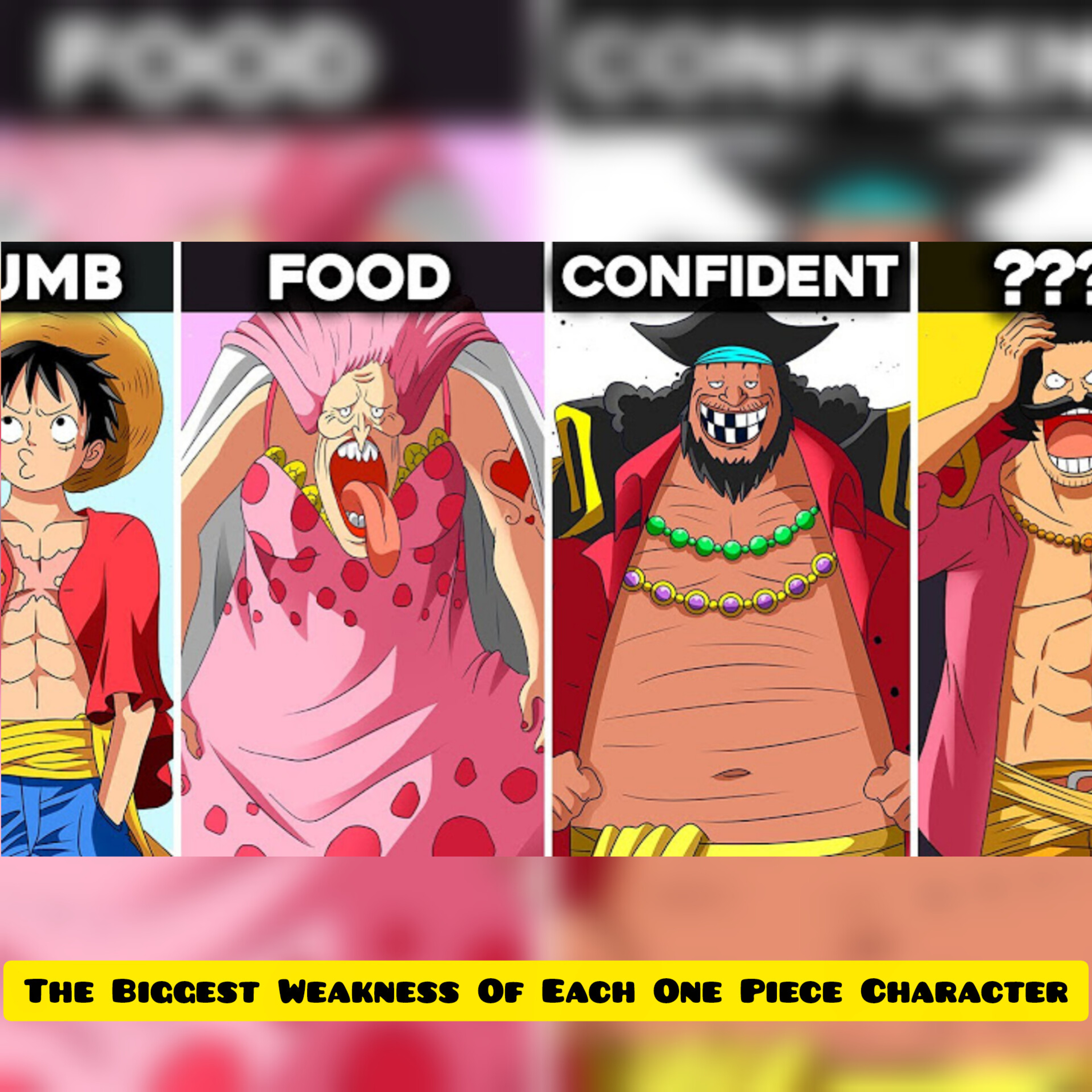 The Biggest Weakness Of Each One Piece Character