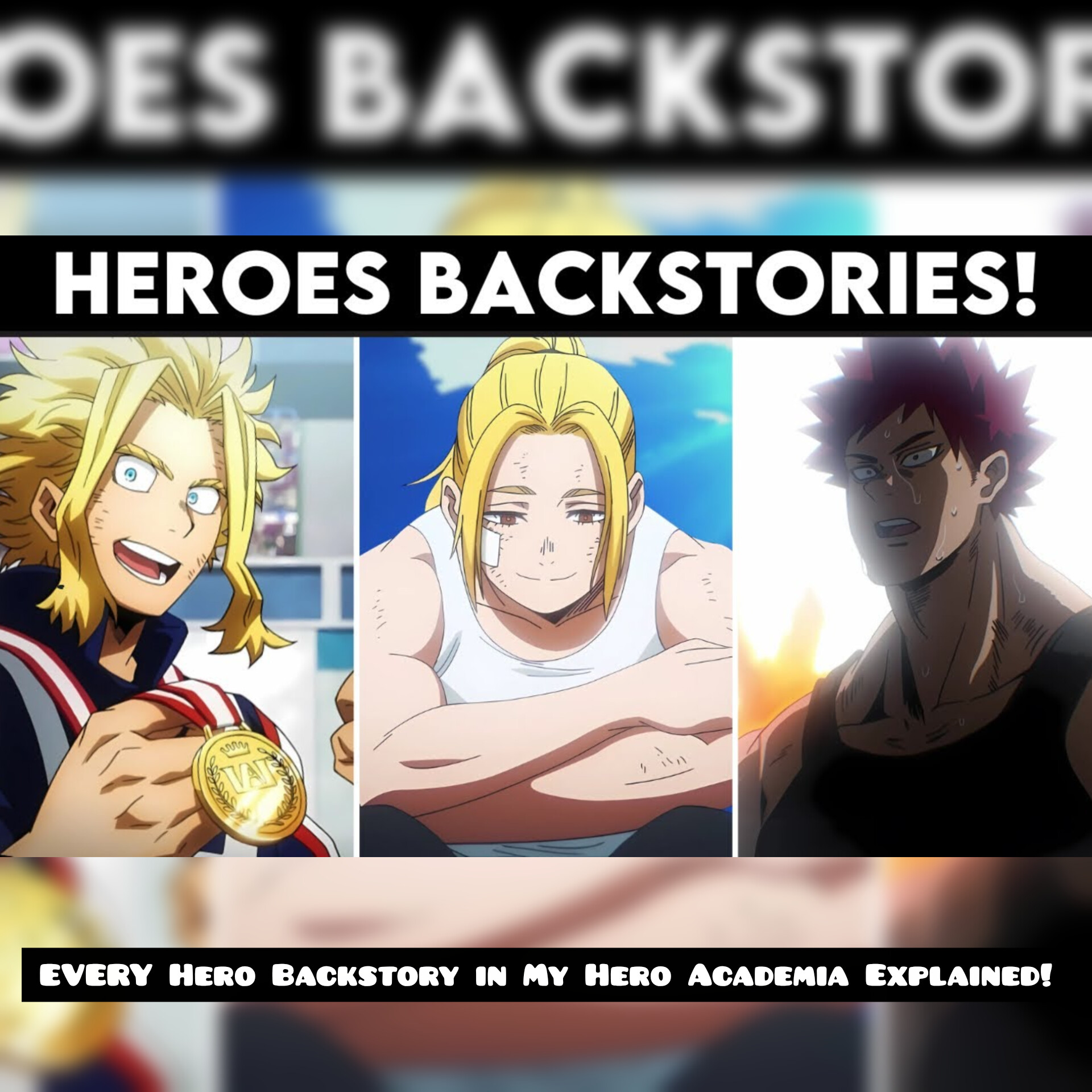 EVERY Hero Backstory in My Hero Academia Explained!