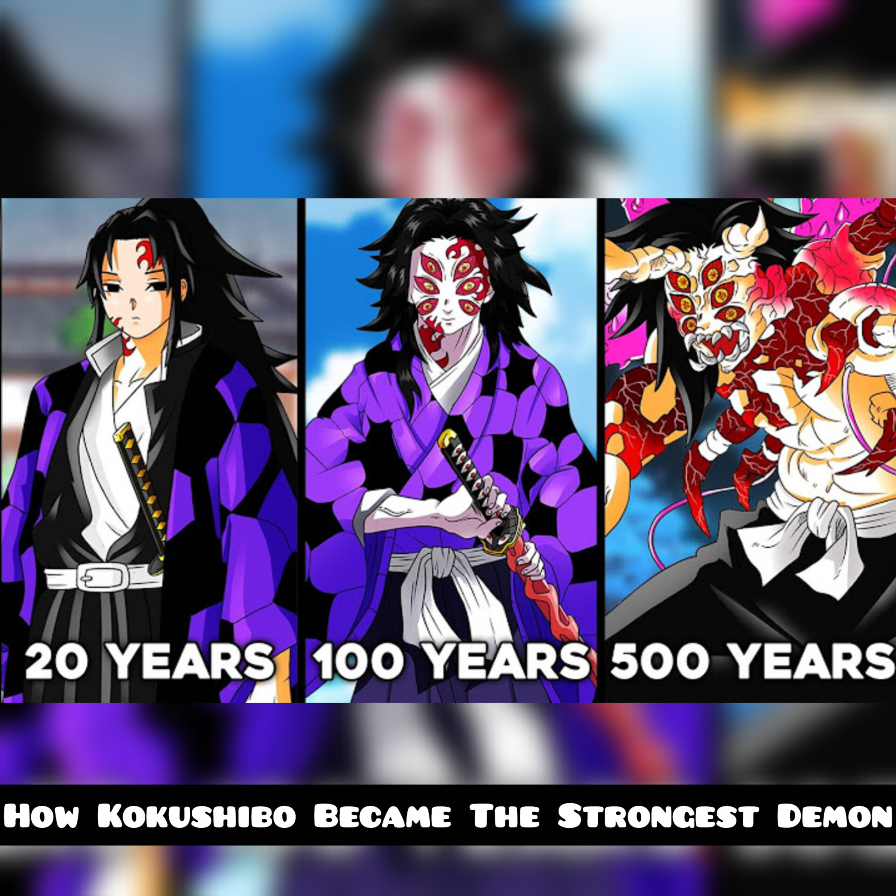 How Kokushibo Became The Strongest Demon (Demon Slayer)