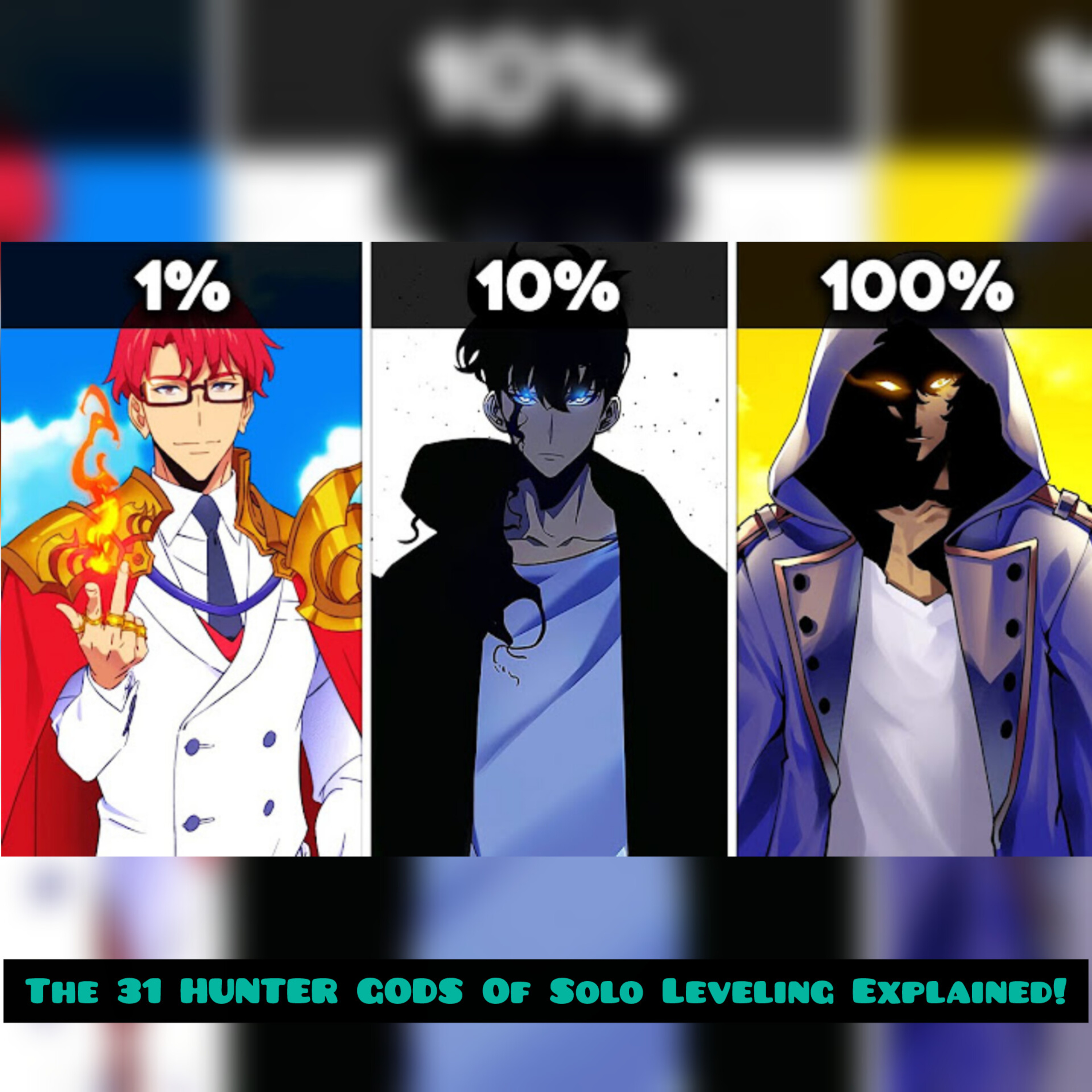 The 31 HUNTER GODS Of Solo Leveling Explained! Explained (Solo Leveling)