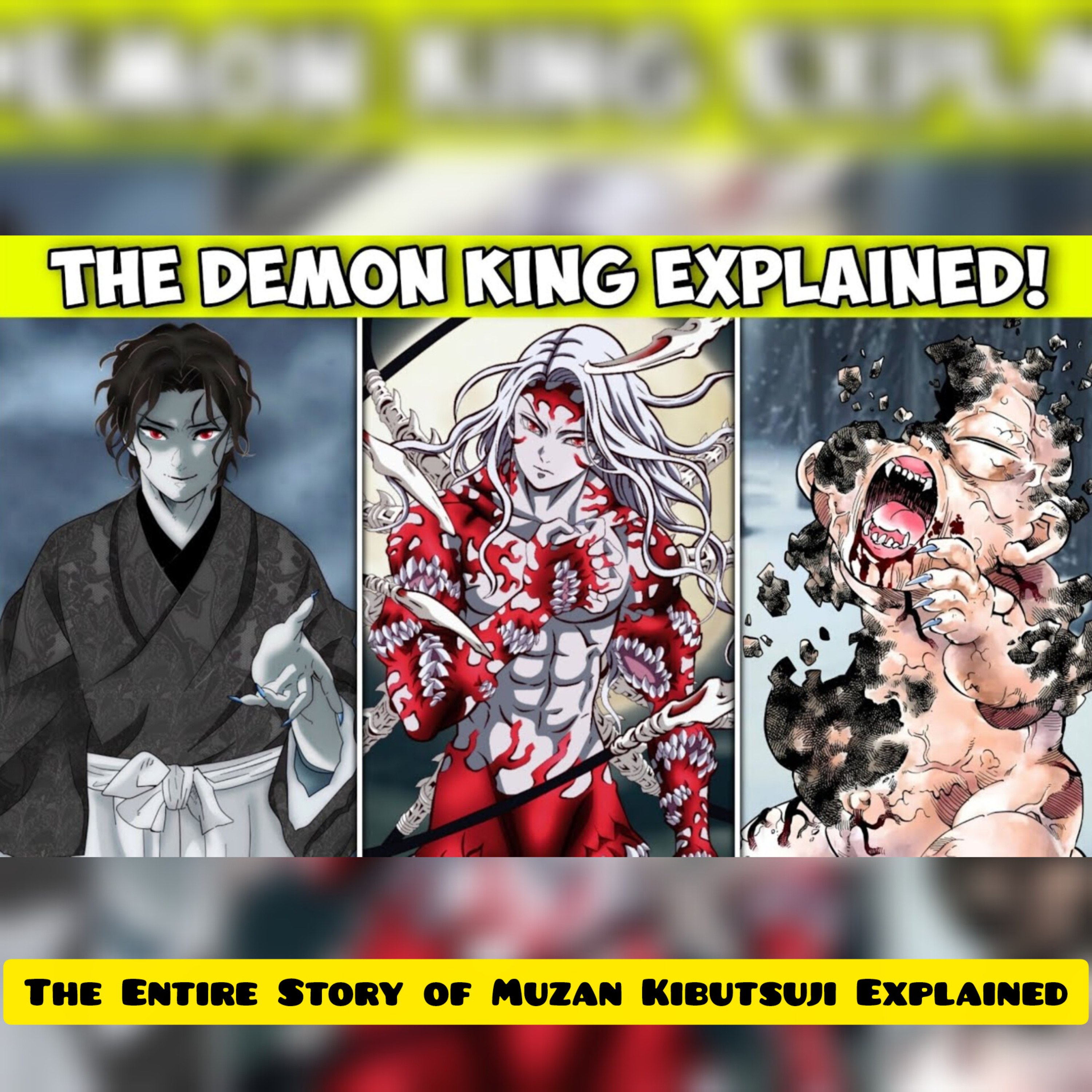 The Entire Story of Muzan Kibutsuji Explained