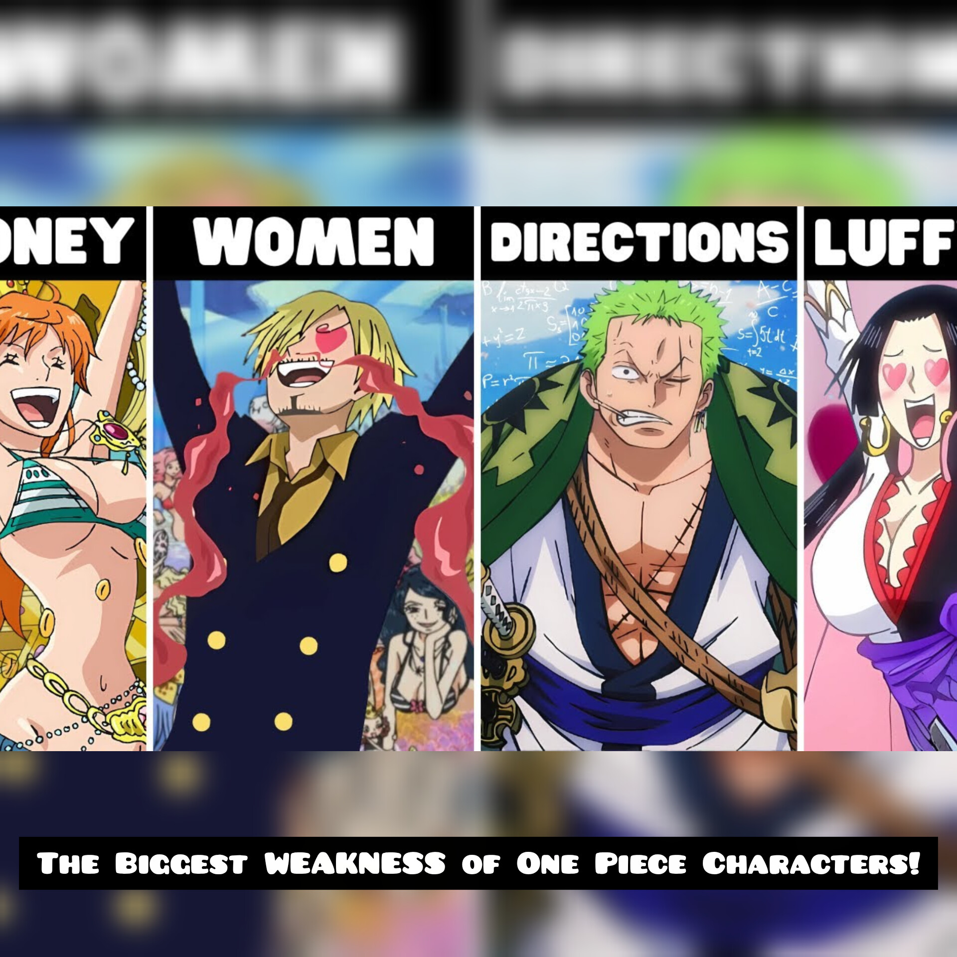 The Biggest WEAKNESS of One Piece Characters!
