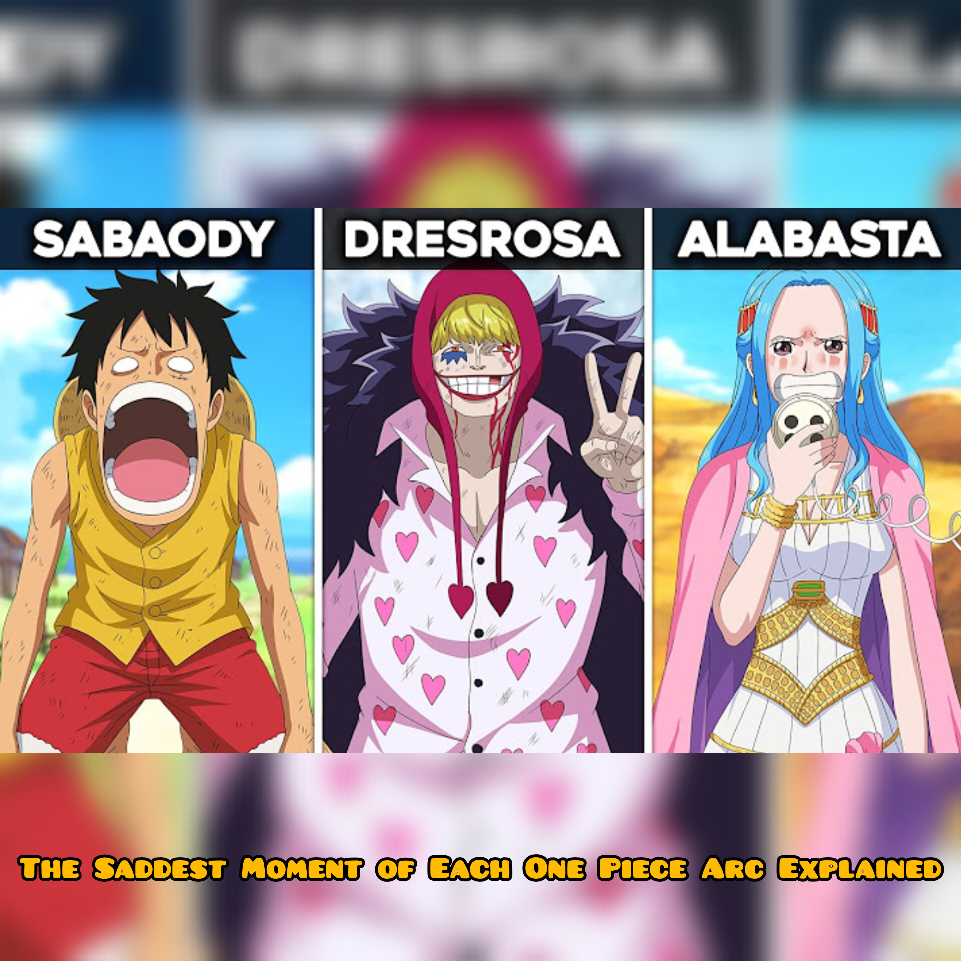 The Saddest Moment of Each One Piece Arc Explained