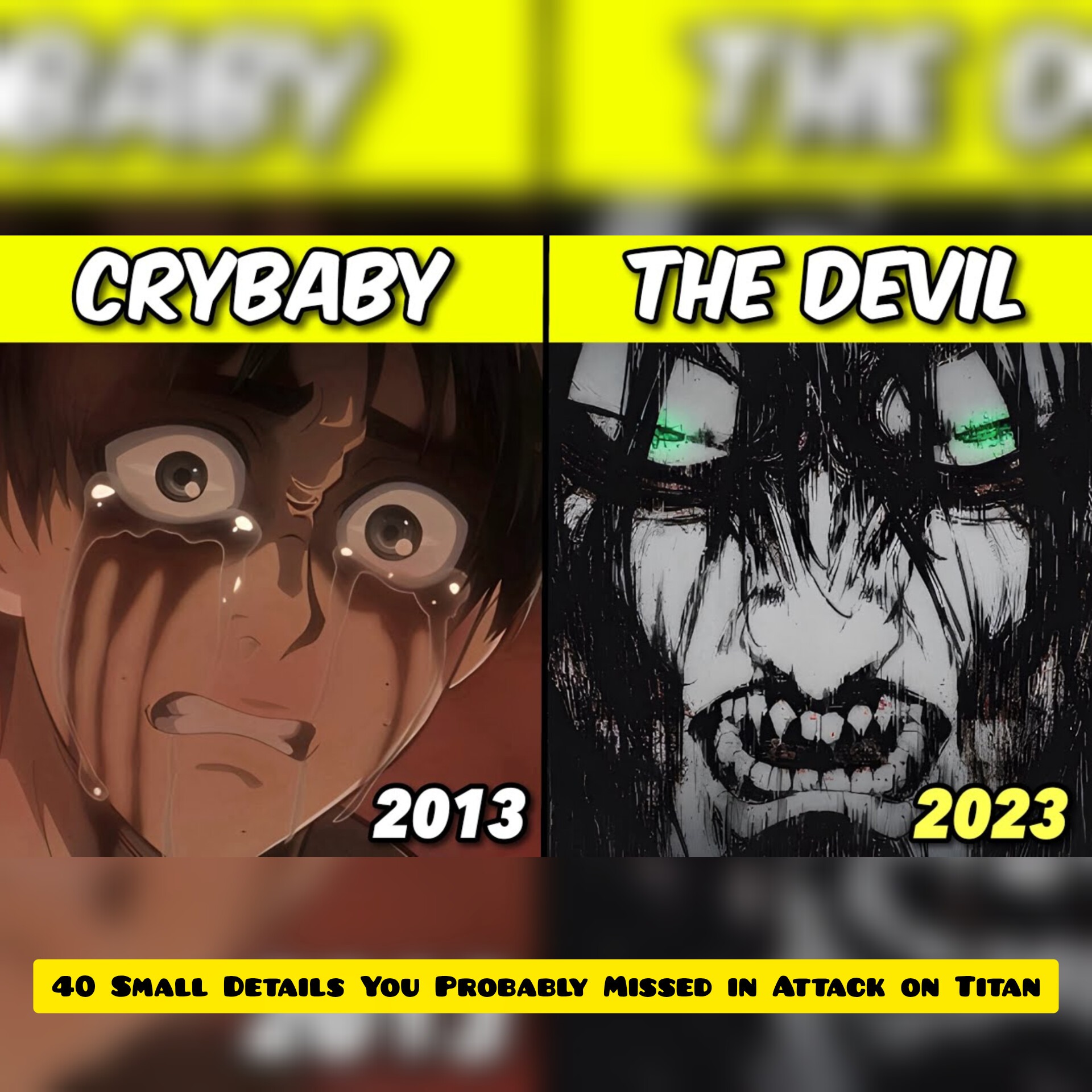 40 Small Details You Probably Missed in Attack on Titan