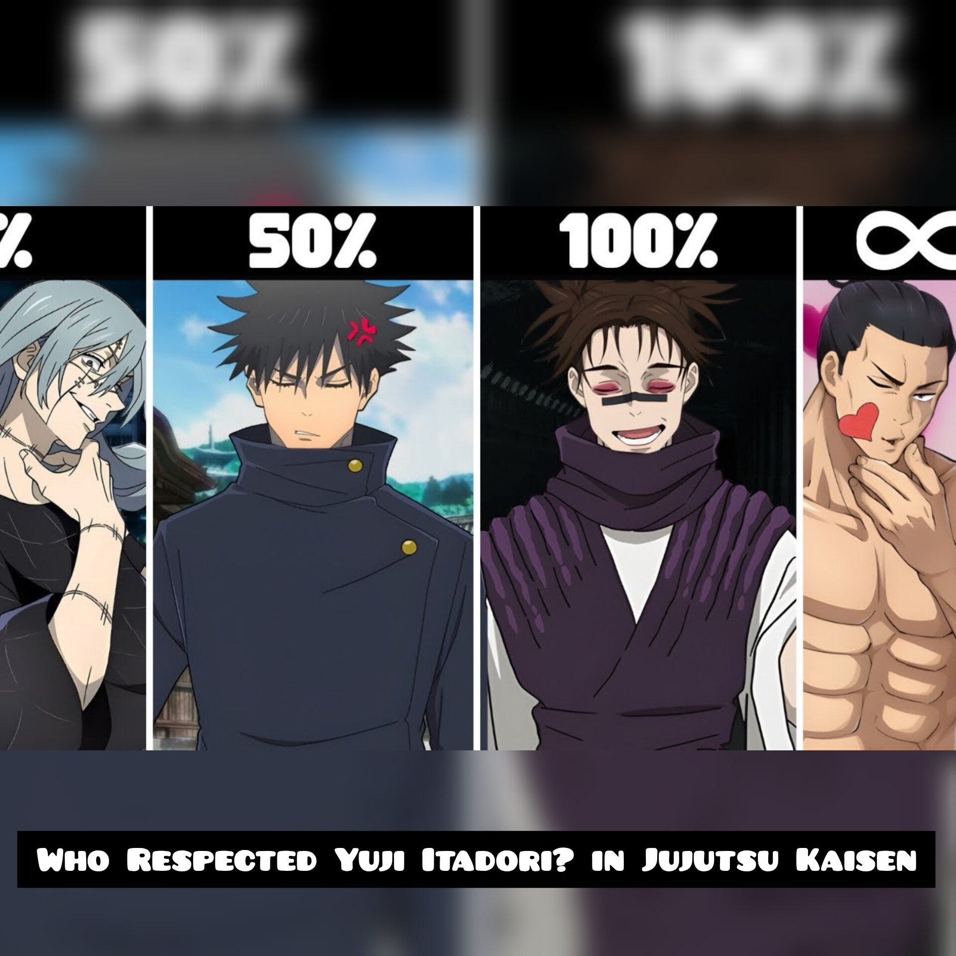 Who Respected Yuji Itadori? in Jujutsu Kaisen