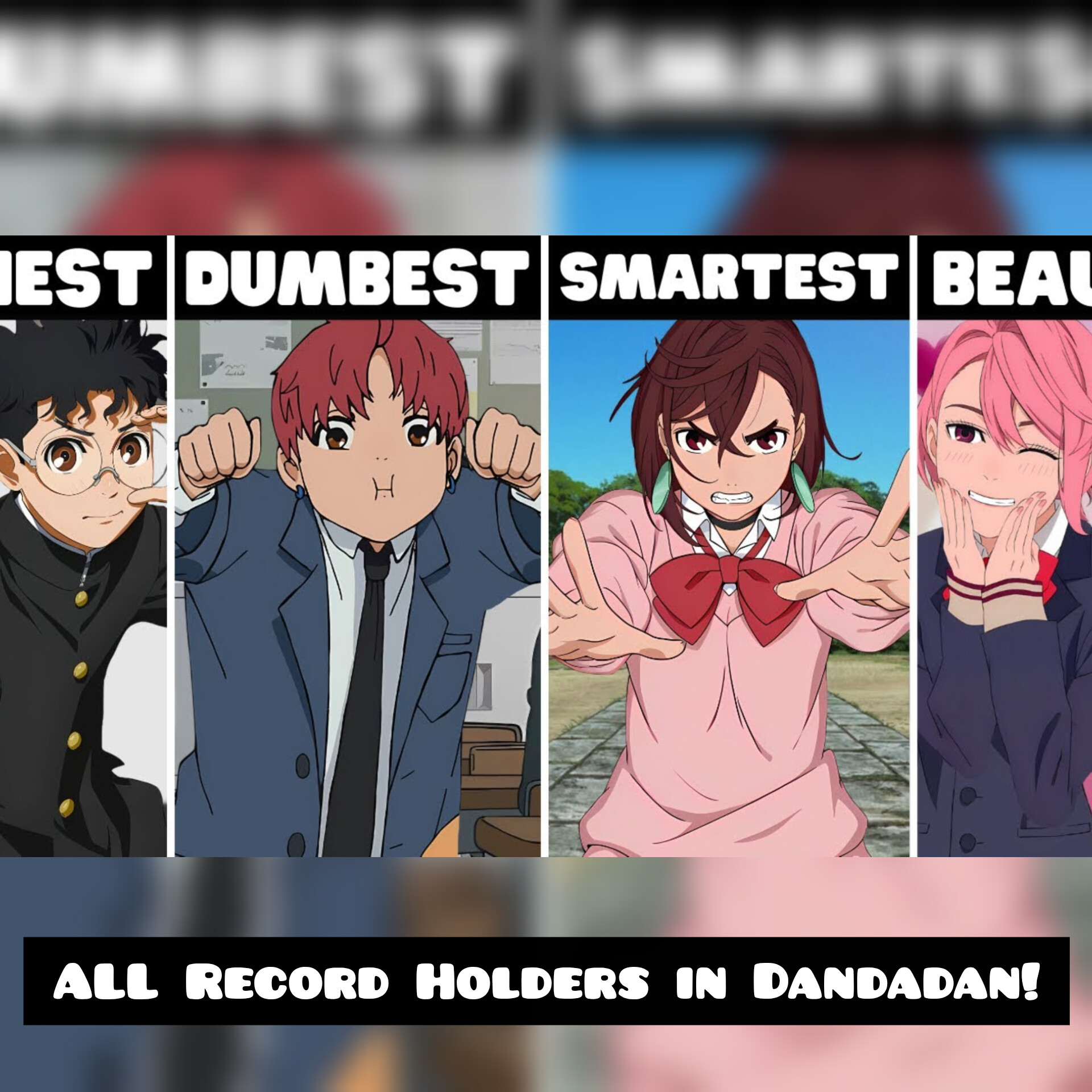 ALL Record Holders in Dandadan!