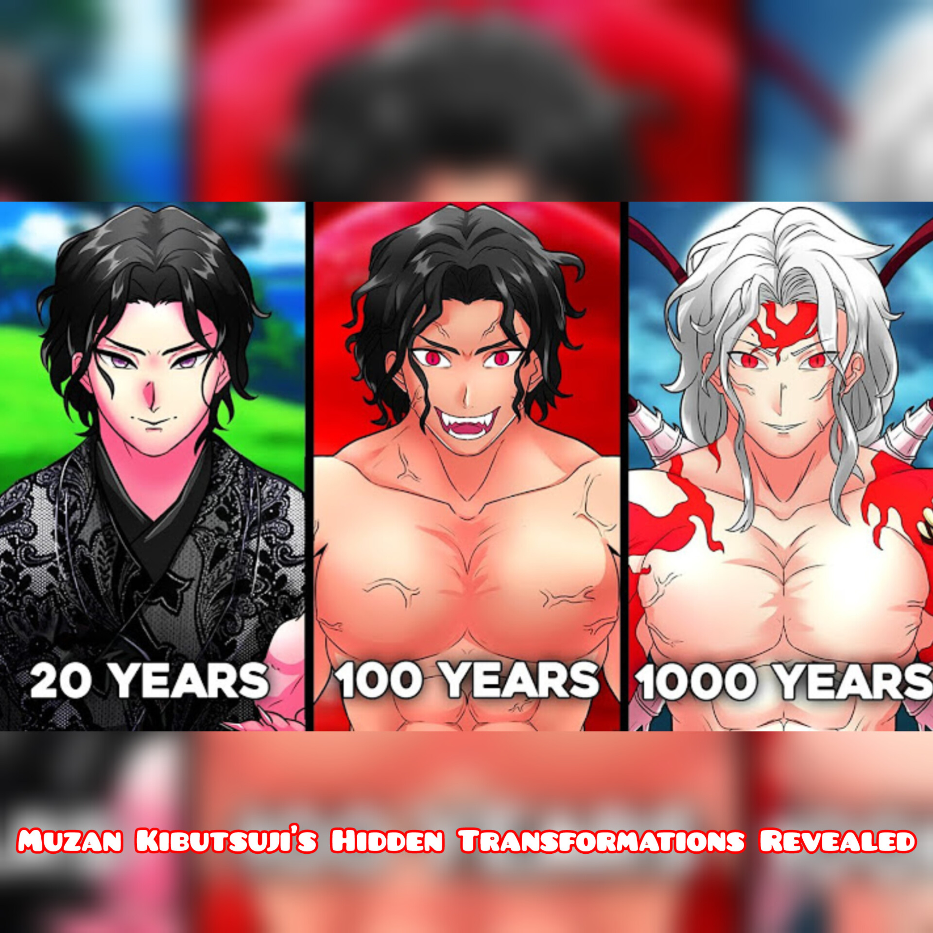 Muzan Kibutsuji’s Hidden Transformations Revealed