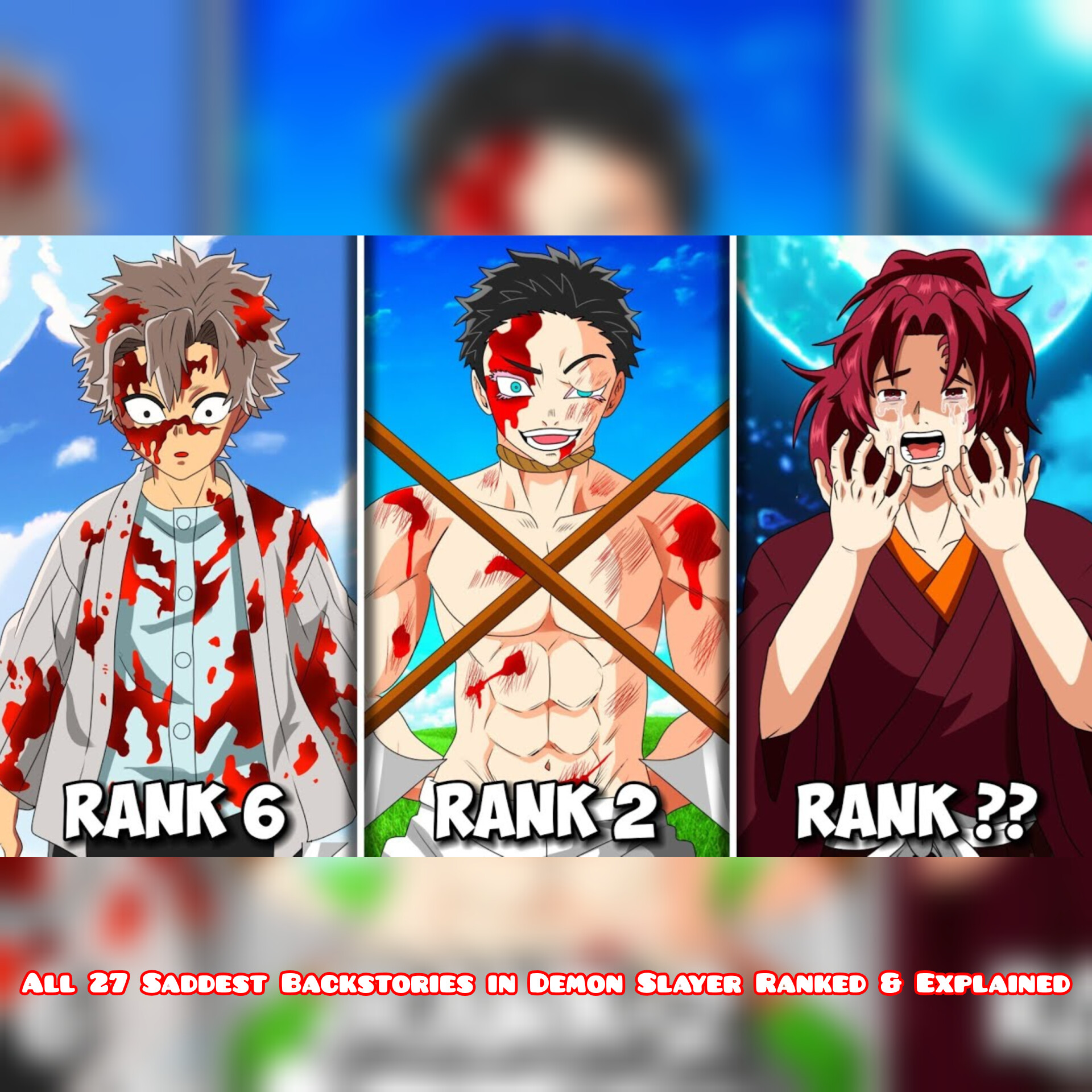 All 27 Saddest Backstories in Demon Slayer Ranked & Explained
