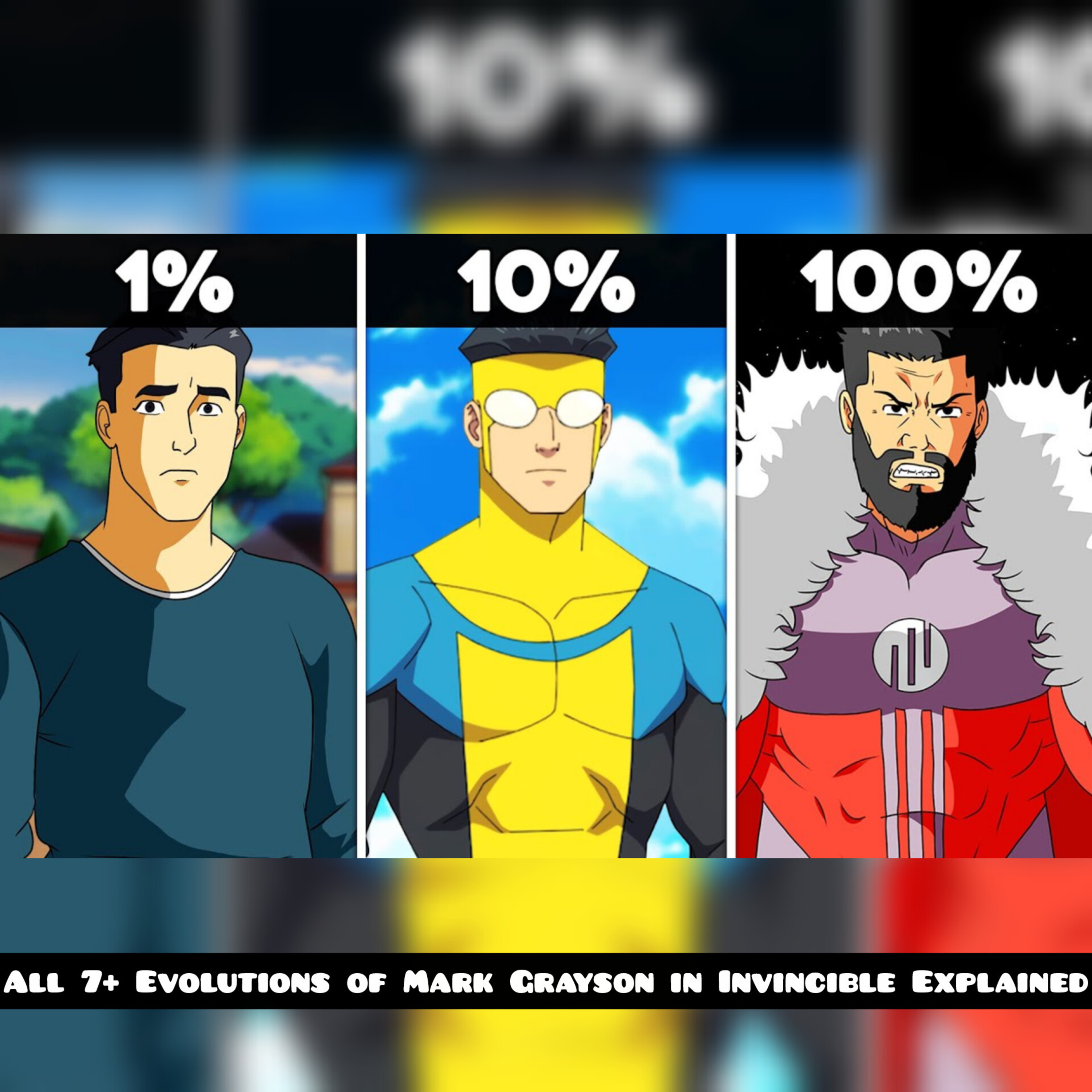 All 7+ Evolutions of Mark Grayson in Invincible Explained (Hero, Awakened, Emperor…)