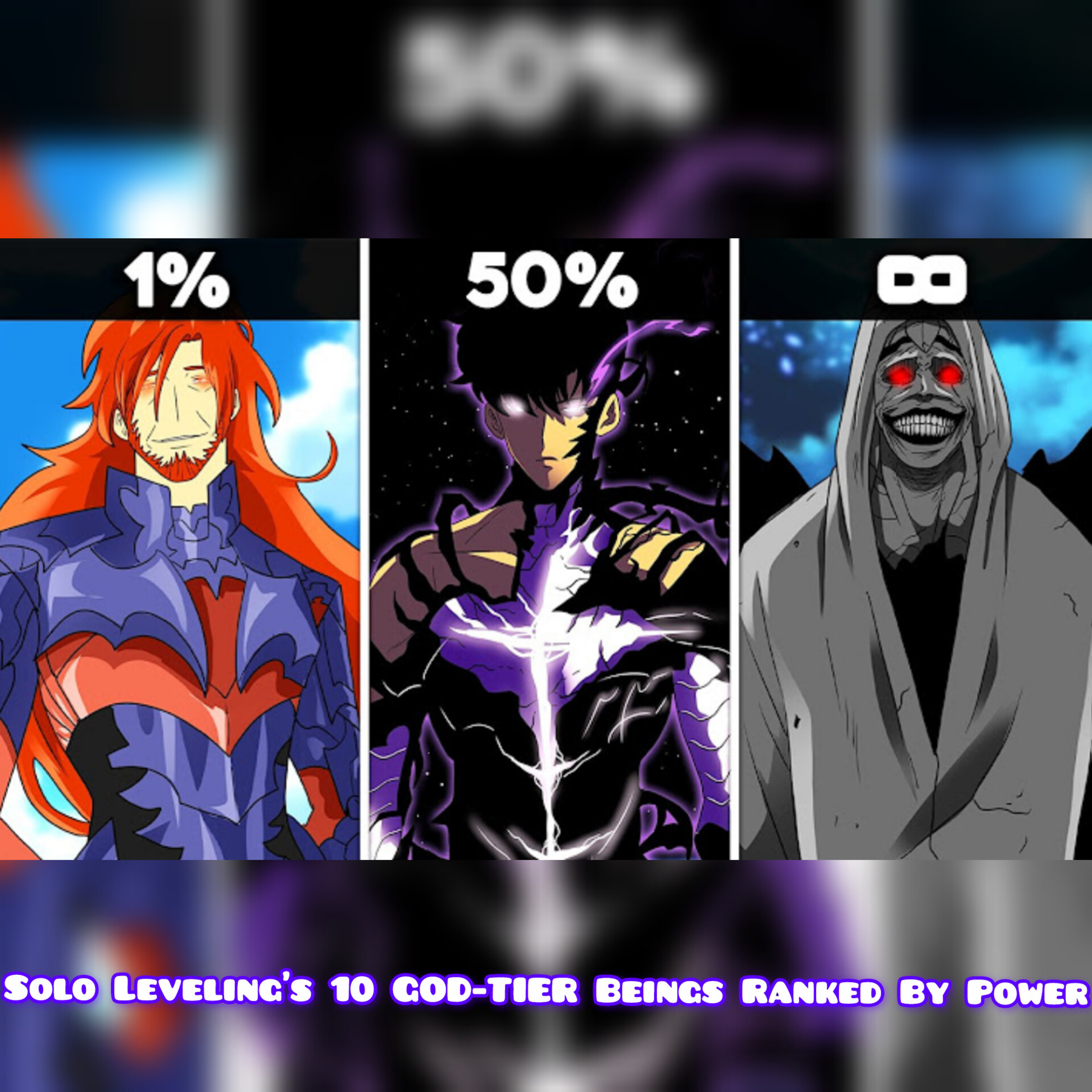 Solo Leveling’s 10 GOD-TIER Beings Ranked By Power (Absolute MONSTERS)