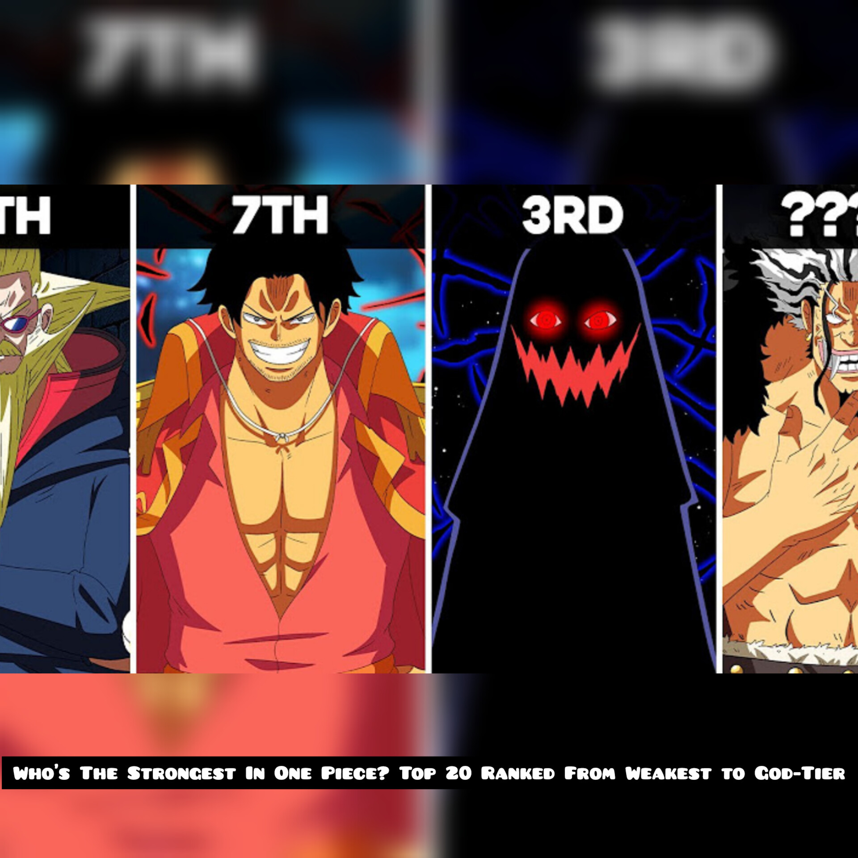 Who’s The Strongest In One Piece? Top 20 Ranked From Weakest to God-Tier (2025 Update)