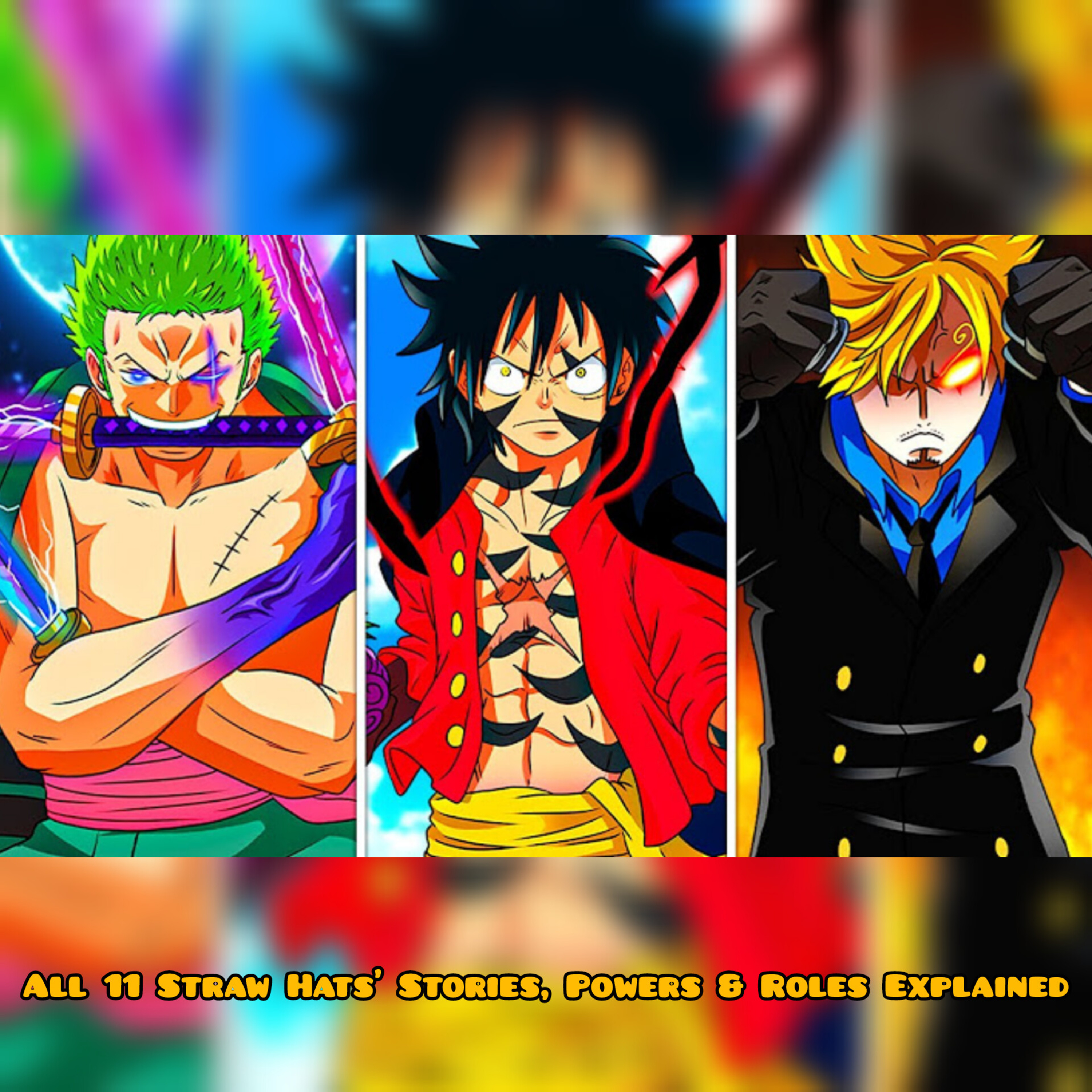All 11 Straw Hats’ Stories, Powers & Roles Explained