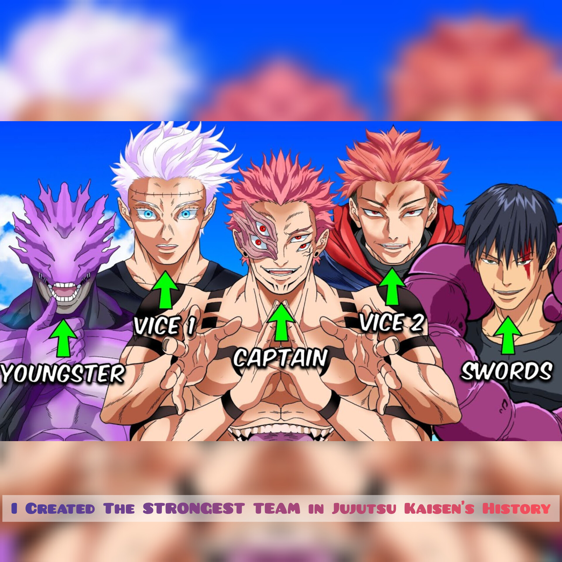 I Created The STRONGEST TEAM in Jujutsu Kaisen's History