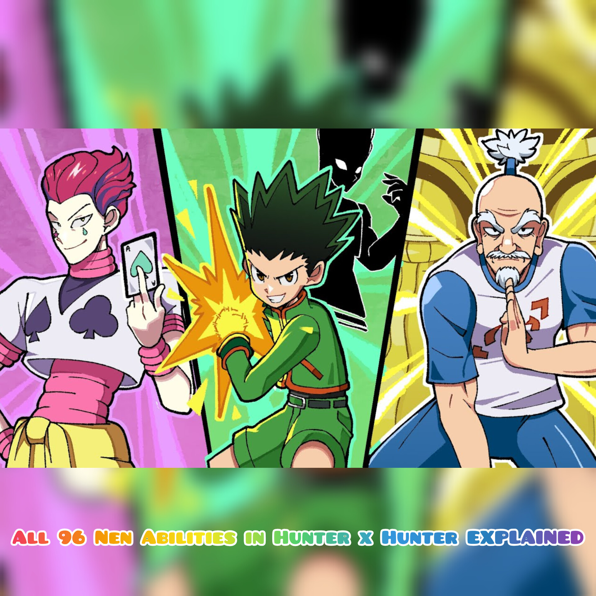 All 96 Nen Abilities in Hunter x Hunter EXPLAINED
