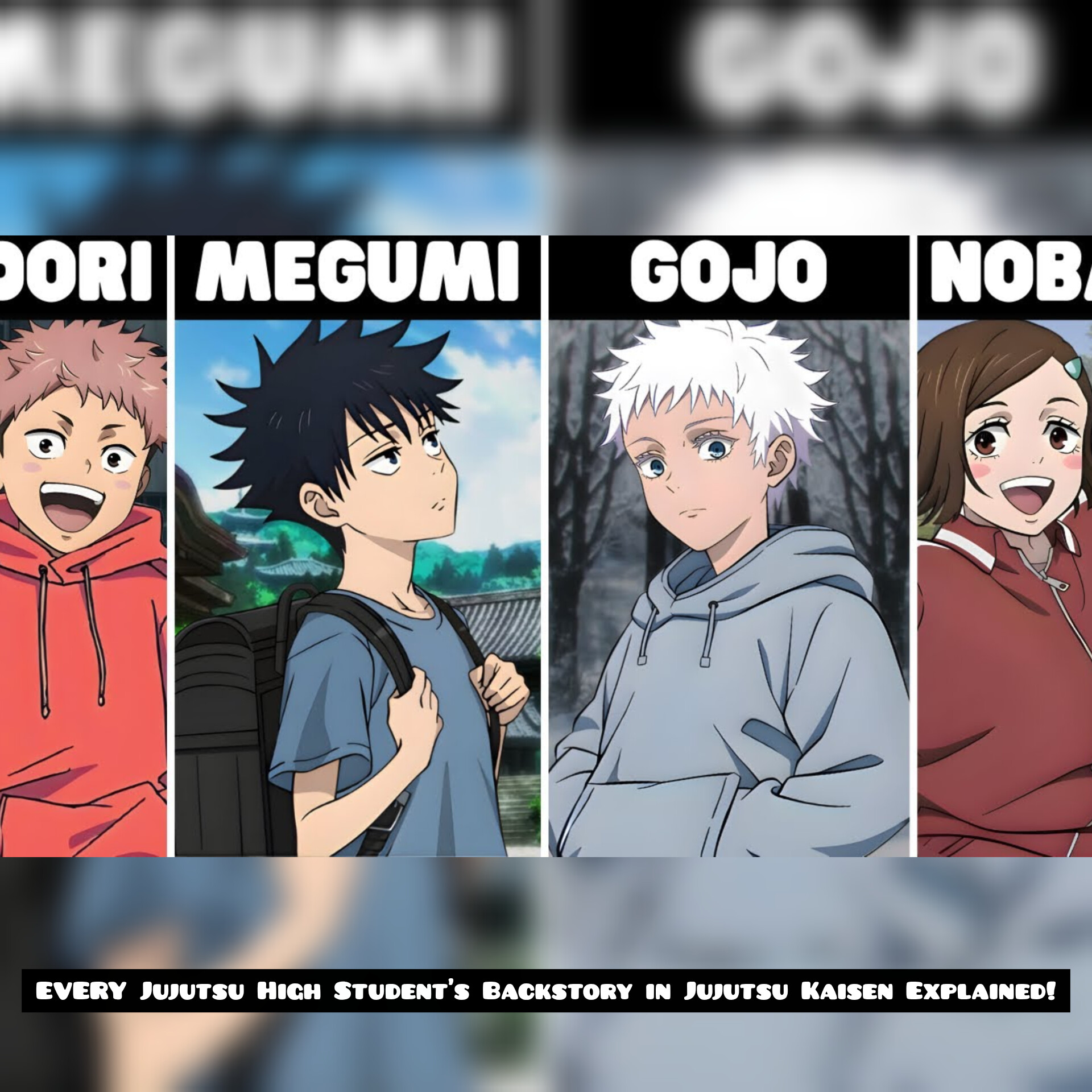 EVERY Jujutsu High Student's Backstory in Jujutsu Kaisen Explained!