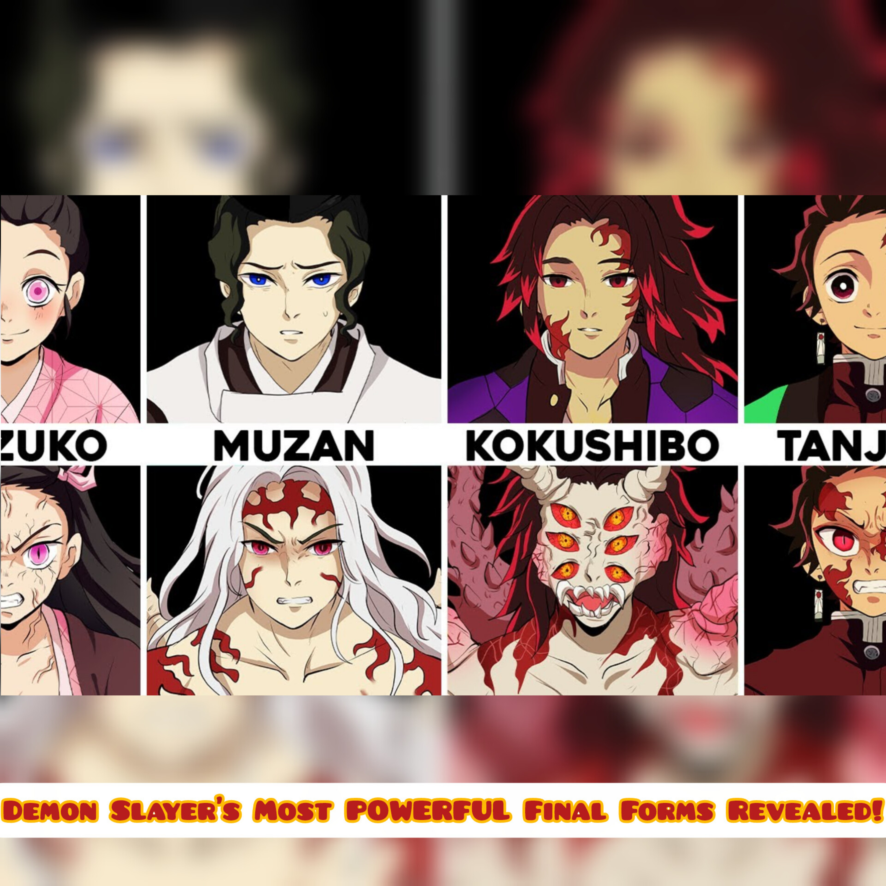 Demon Slayer’s Most POWERFUL Final Forms Revealed! (Tanjiro, Muzan, Yoriichi…)