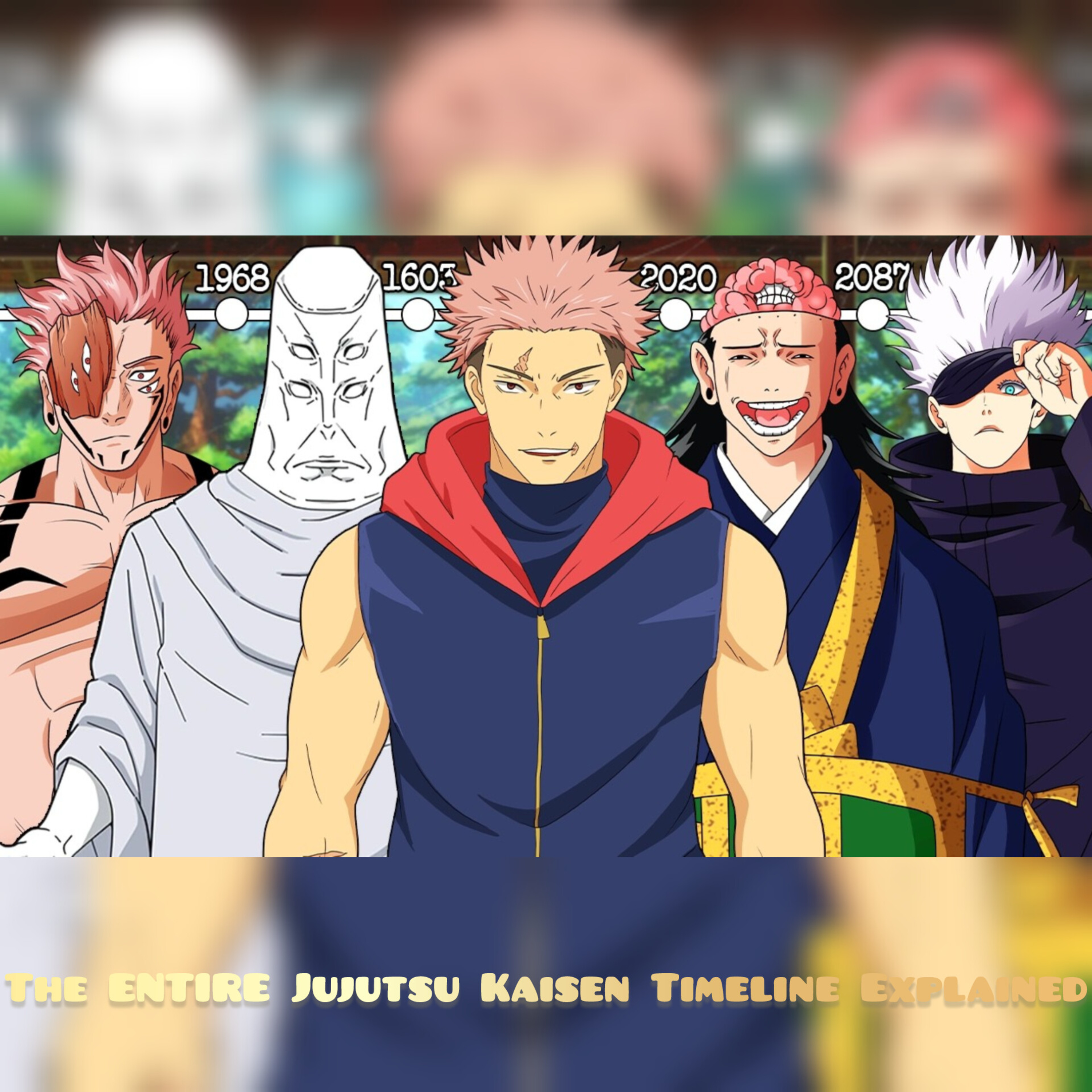 The ENTIRE Jujutsu Kaisen Timeline Explained