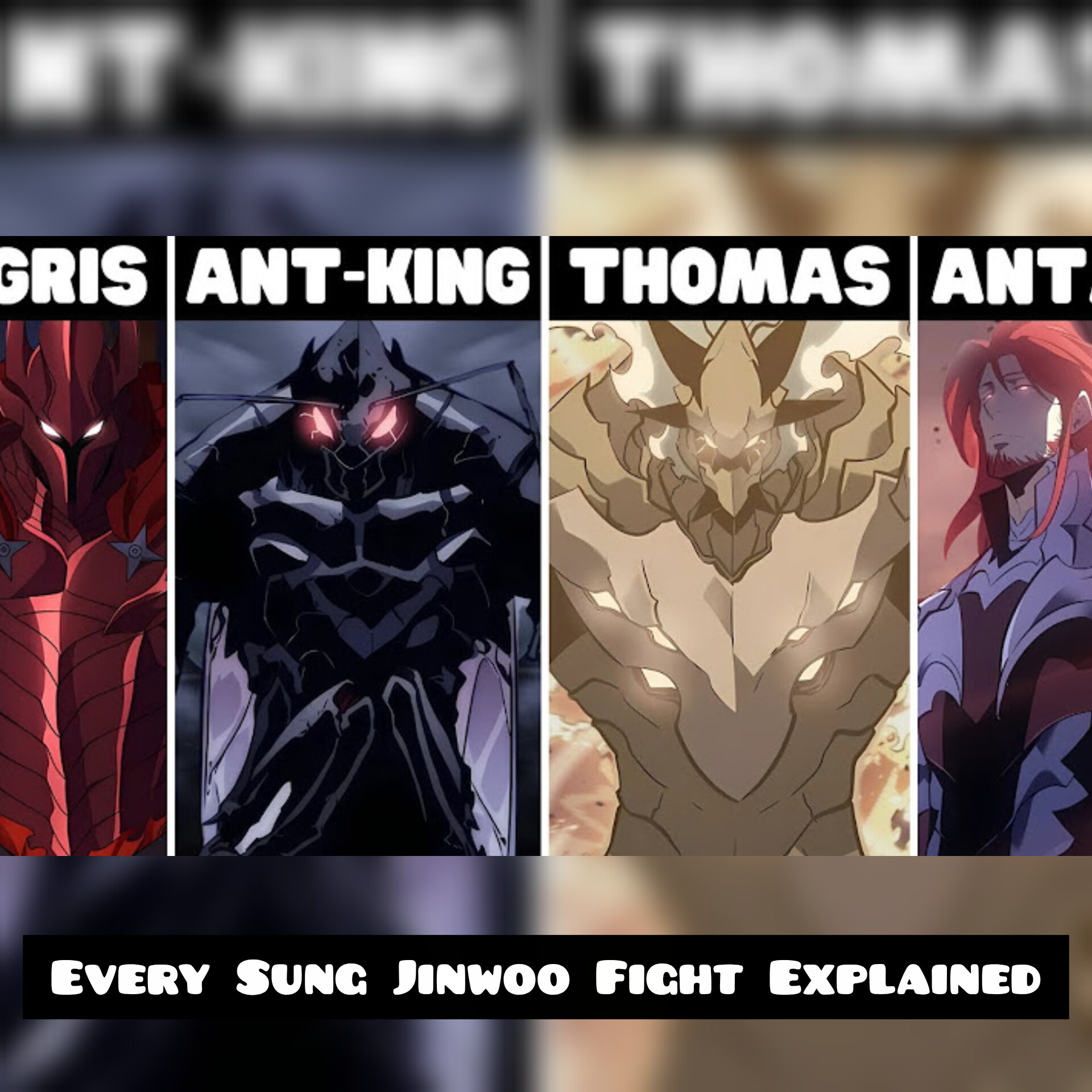 Every Sung Jinwoo Fight Explained