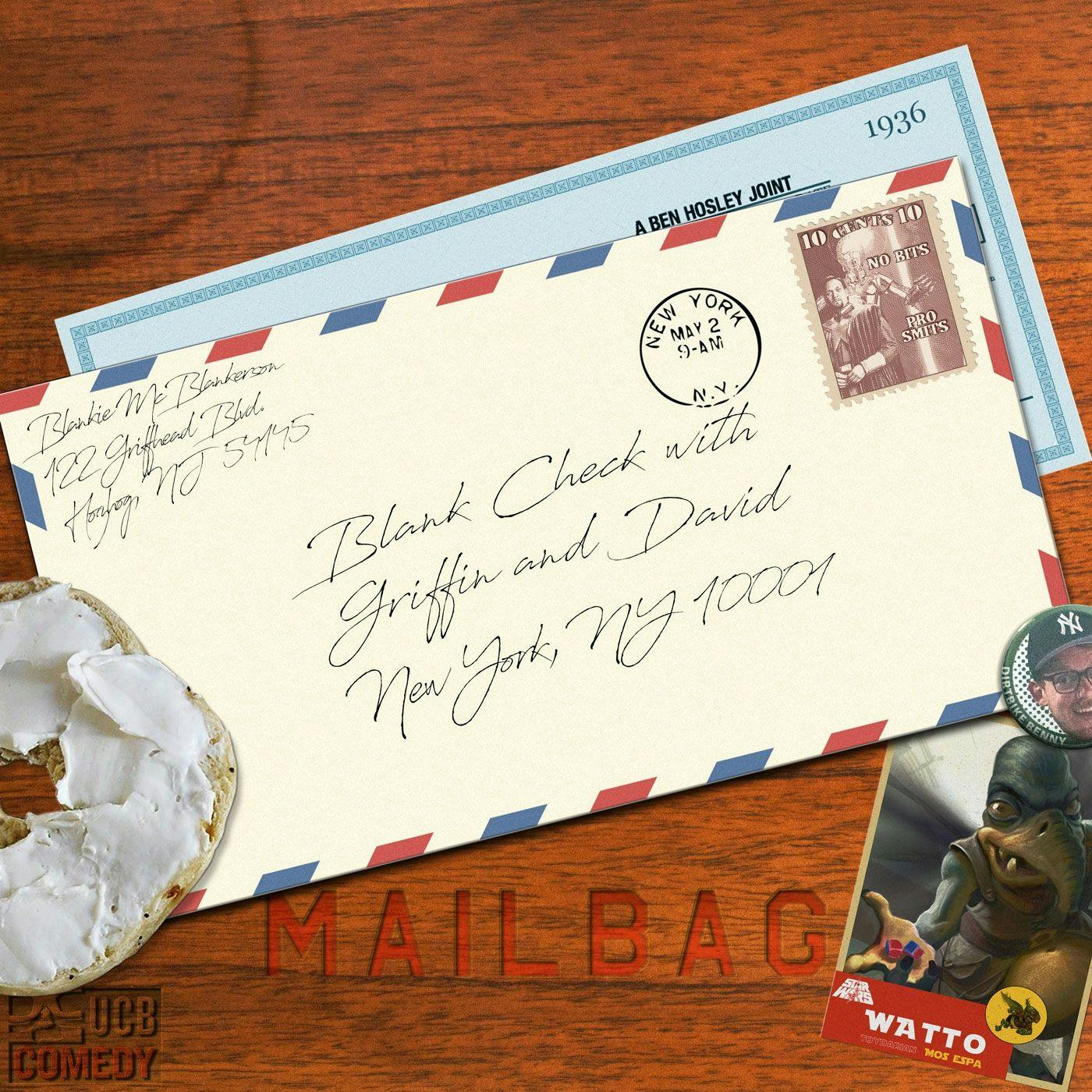 The First Blank Check Mailbag
