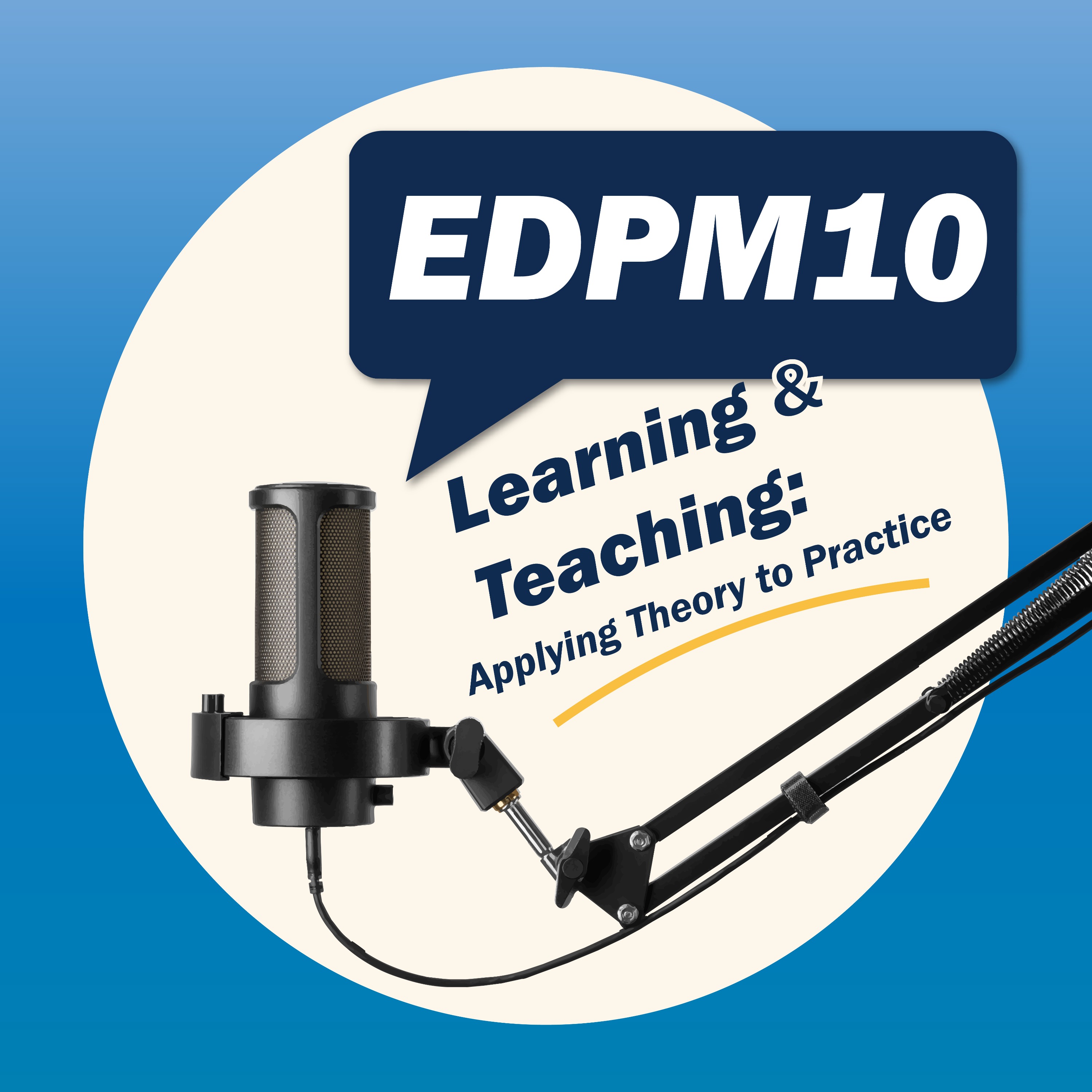 Podcast EDPM10 - 2026/7 - UoS PGCE in Higher/Health Education