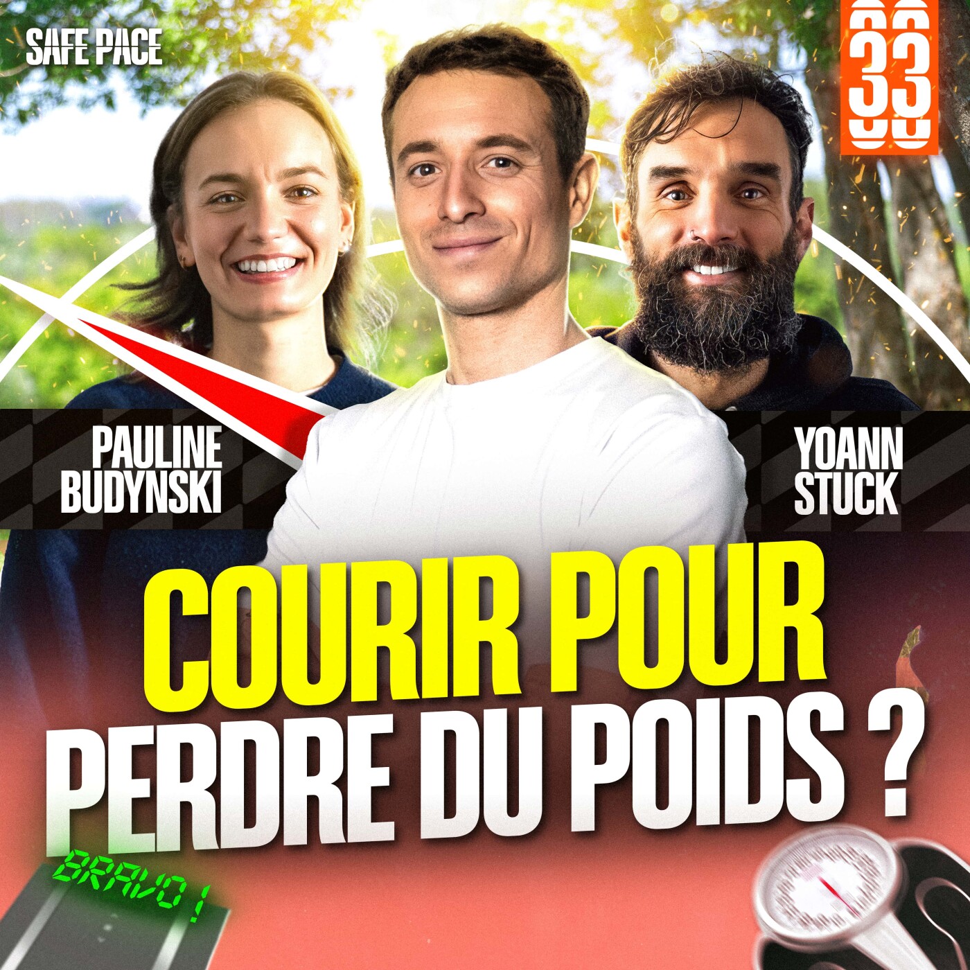 SAFE PACE - Le podcast des sports d\'endurance, présenté par Hugo Clément