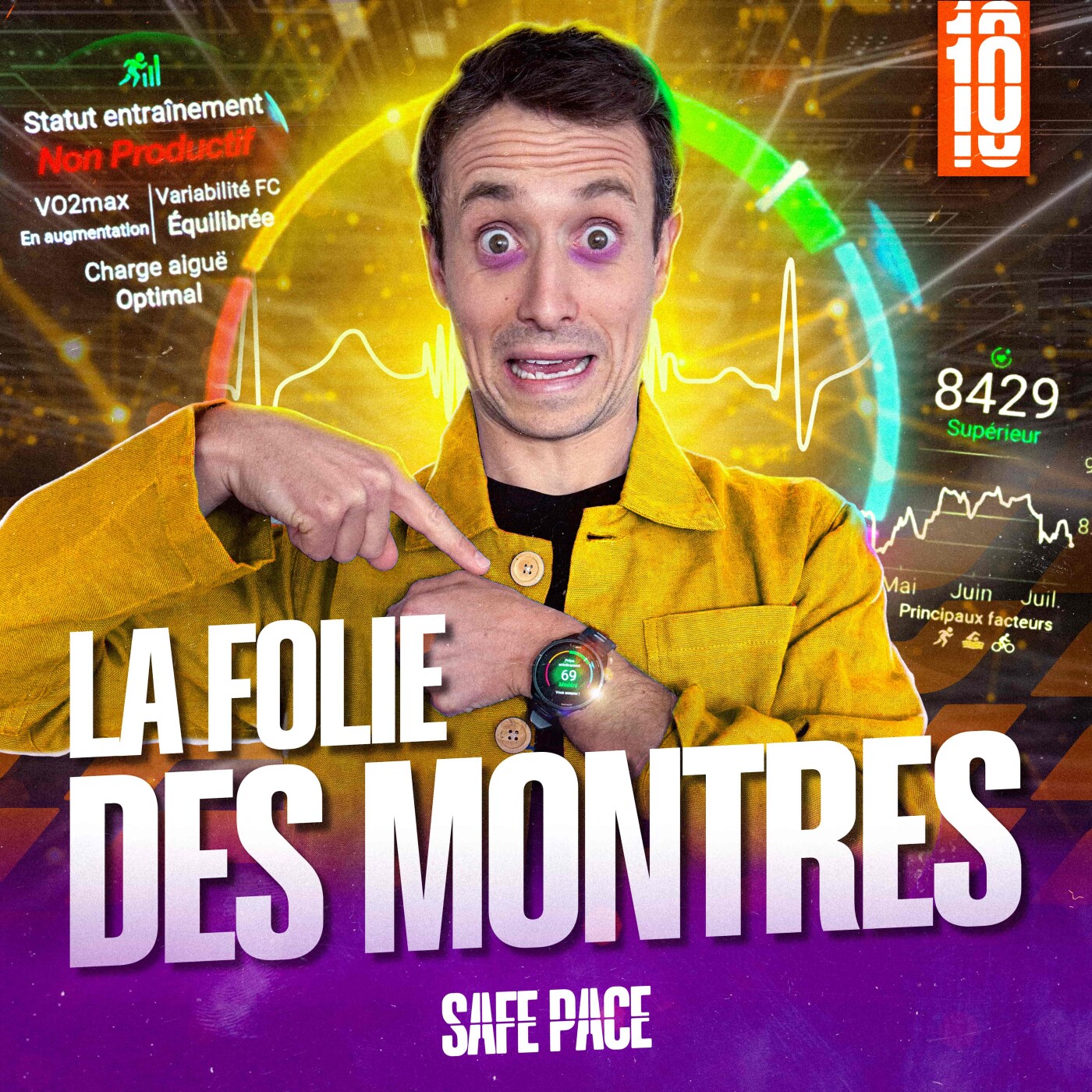 SAFE PACE - Le podcast des sports d\'endurance, présenté par Hugo Clément