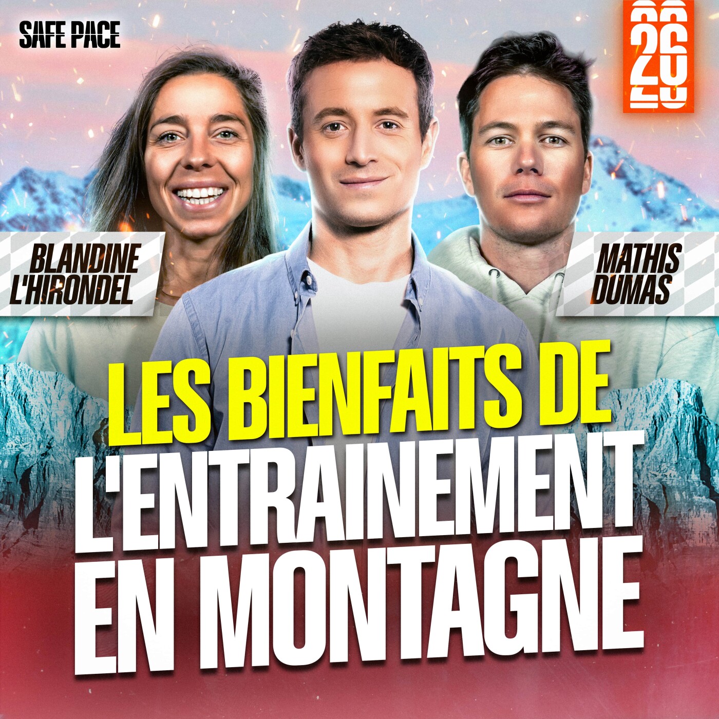 SAFE PACE - Le podcast des sports d\'endurance, présenté par Hugo Clément