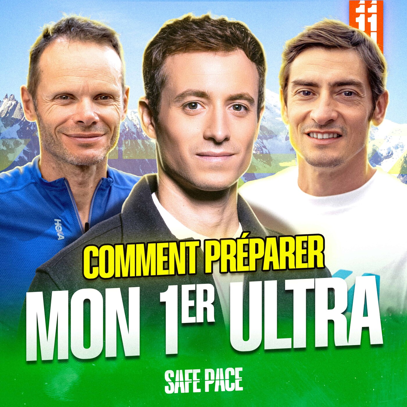 SAFE PACE - Le podcast des sports d\'endurance, présenté par Hugo Clément