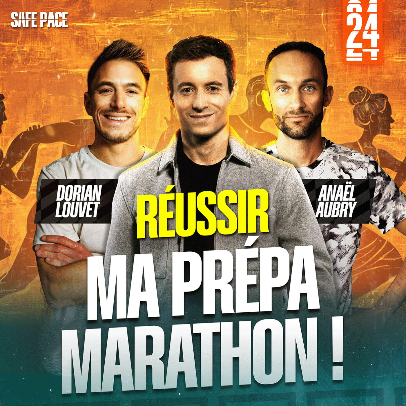 SAFE PACE - Le podcast des sports d\'endurance, présenté par Hugo Clément