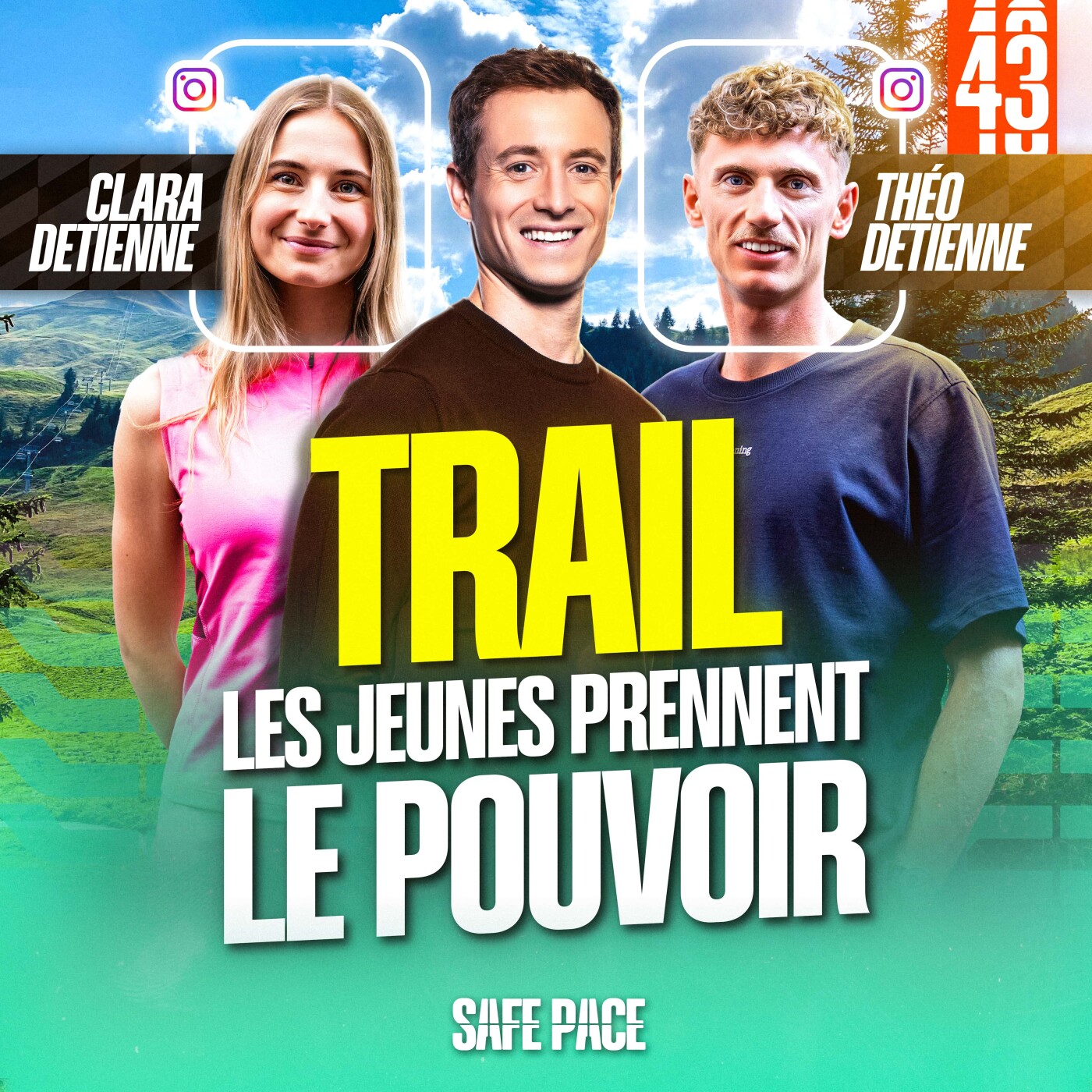 SAFE PACE - Le podcast des sports d\'endurance, présenté par Hugo Clément