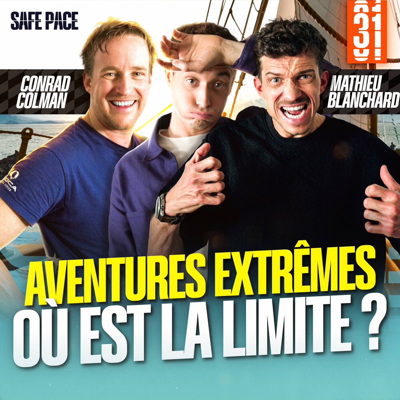 SAFE PACE - Le podcast des sports d\'endurance, présenté par Hugo Clément