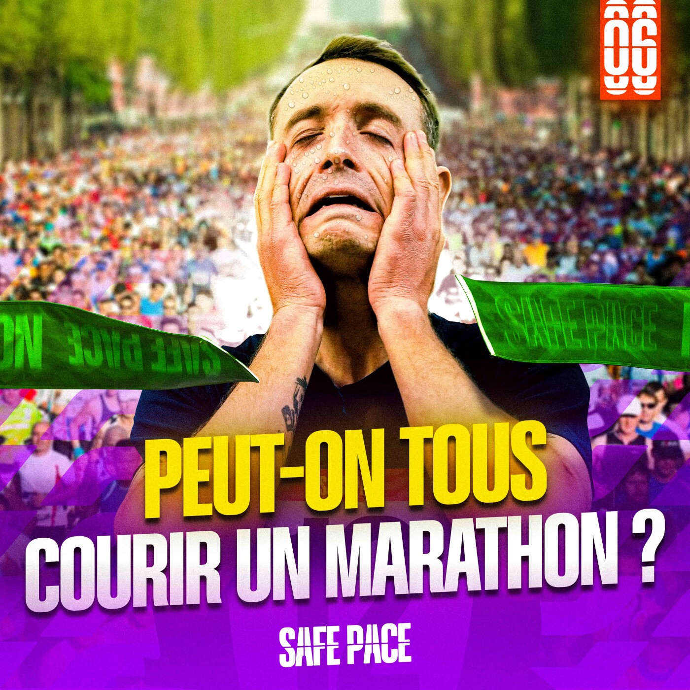 SAFE PACE - Le podcast des sports d\'endurance, présenté par Hugo Clément