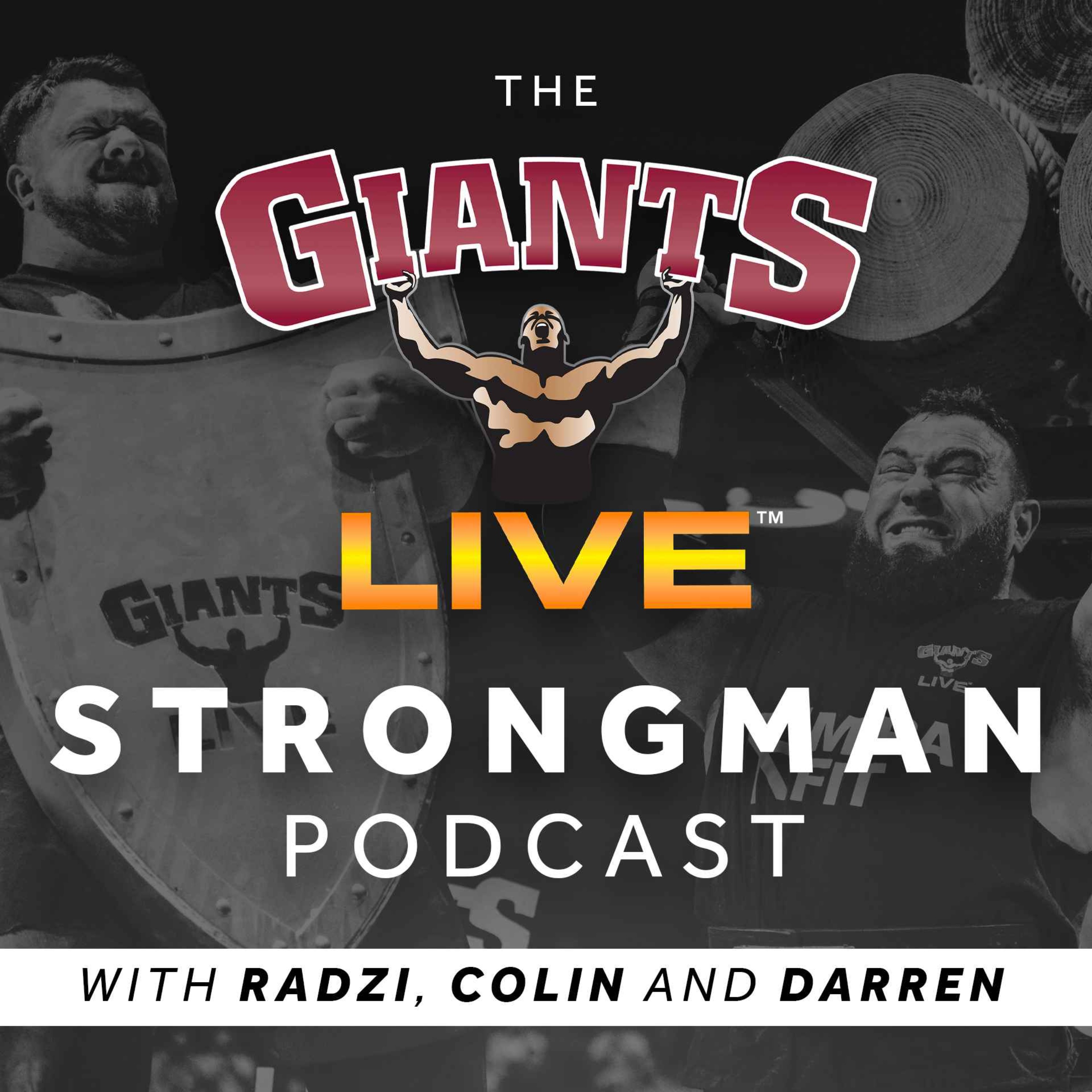 cover art for SEASON 1 TEASER - Giants Live STRONGMAN Podcast