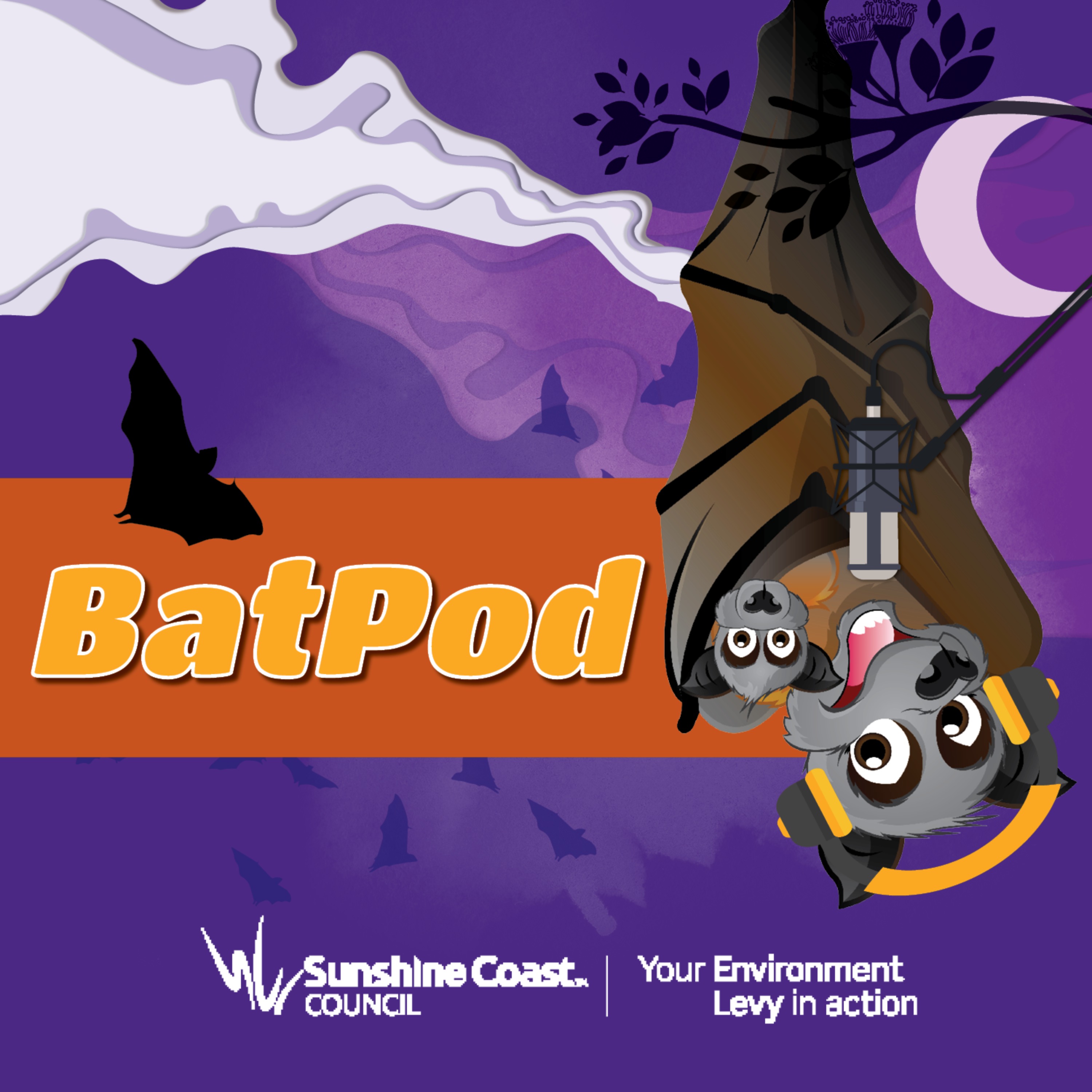 cover art for Episode 7 – create a flying-fox habitat in a different location